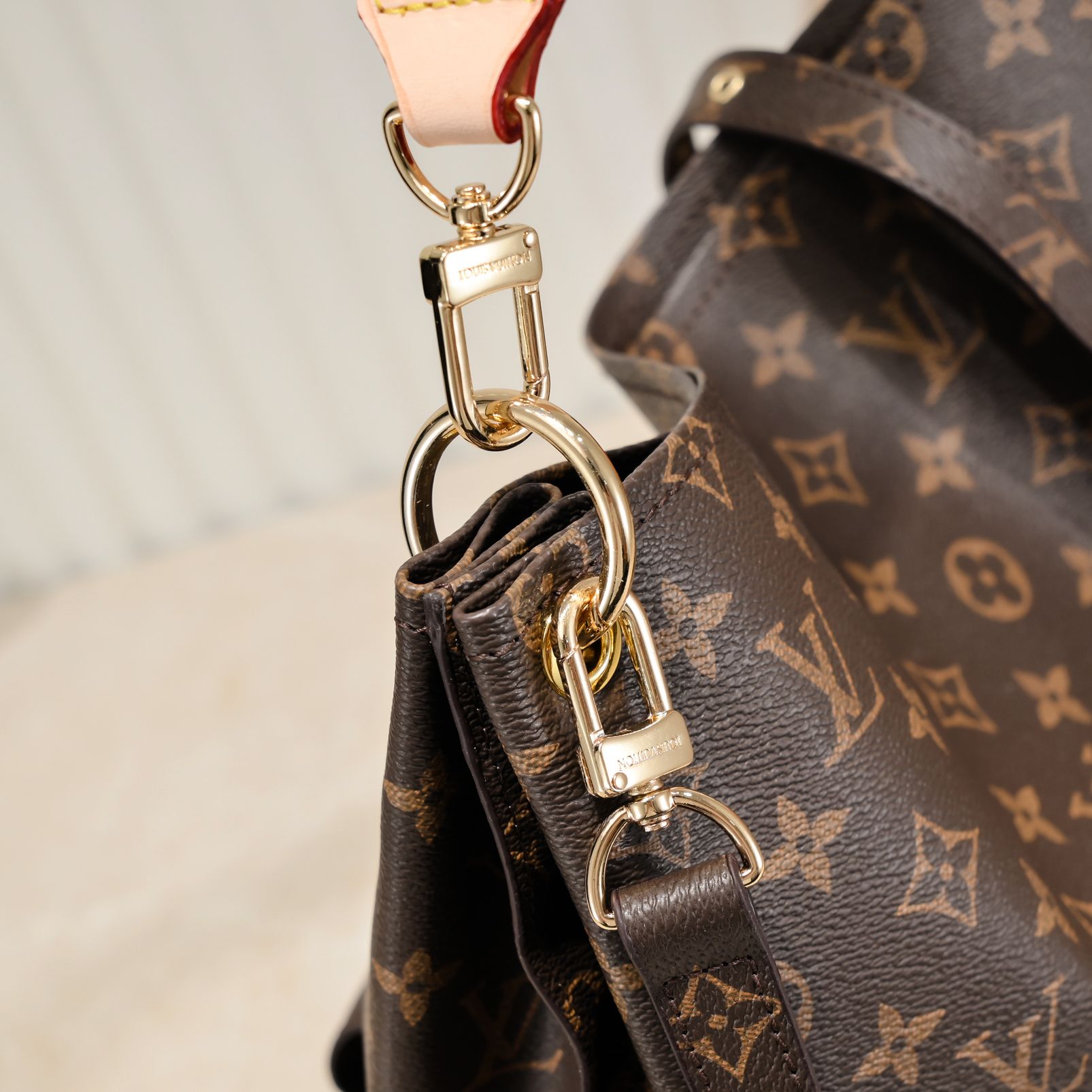 Designer Métis Bag - Monogram Canvas, Brown - Gorchic - $137.99