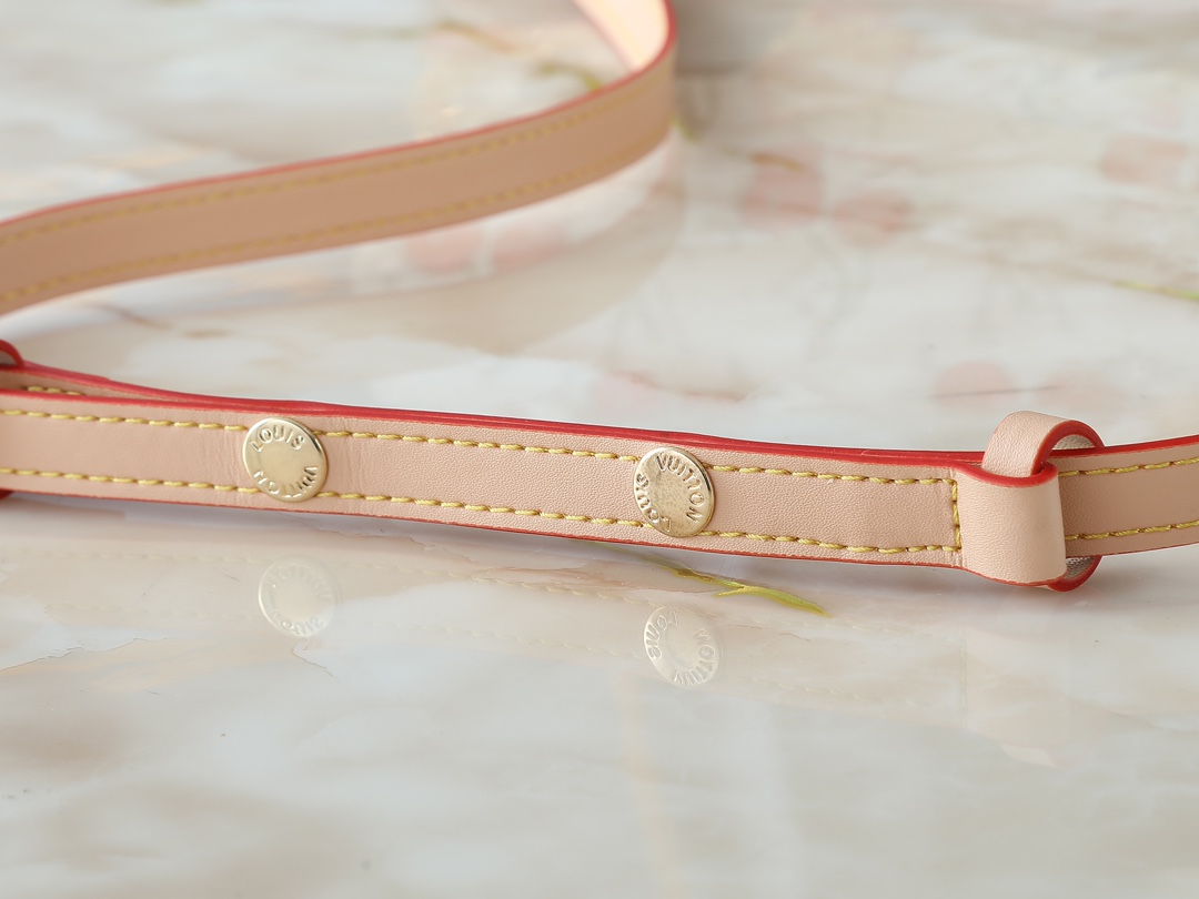 Designer LV x TM POCHETTE MÉTIS EAST WEST Bag Monogram Cherry coated canvas - White - Gorchic - $125.99