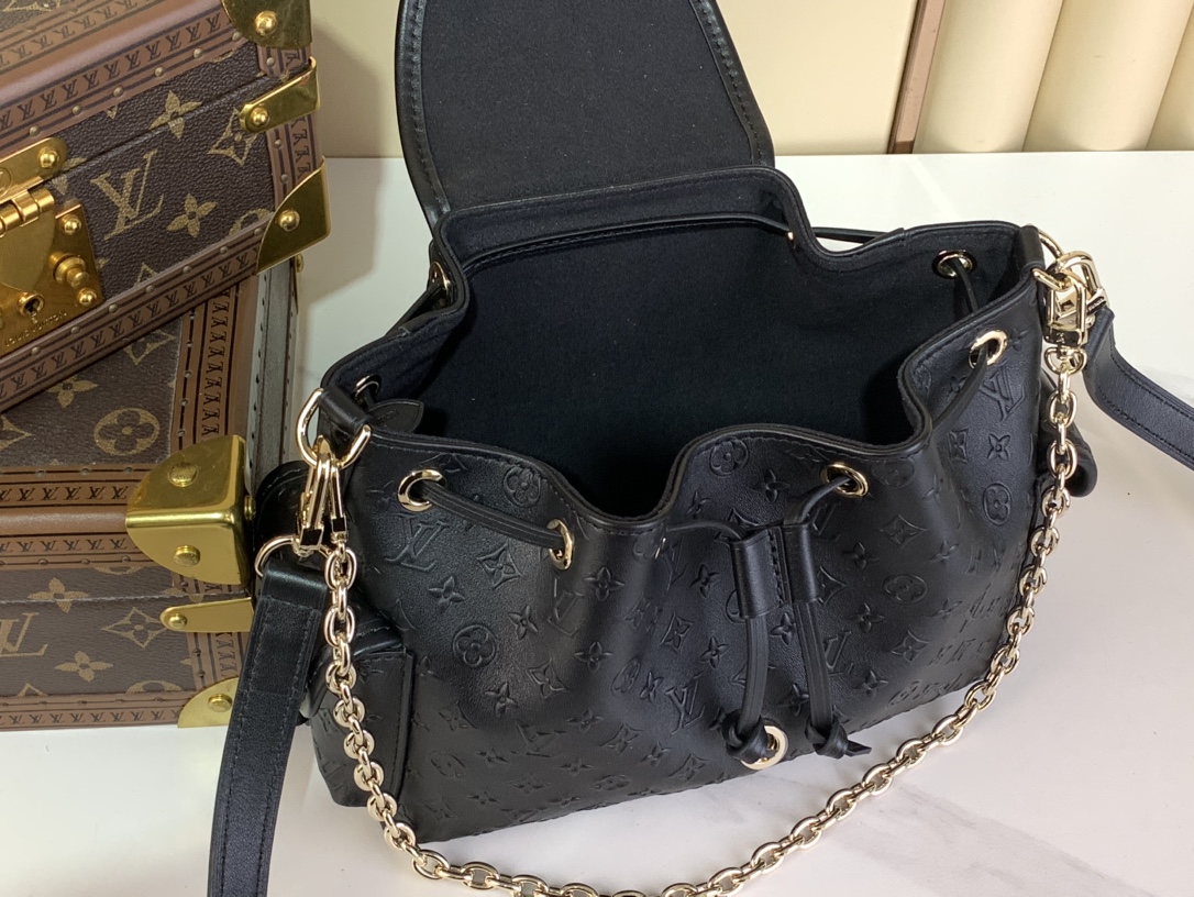 Designer Odyssée Fashion Leather - Black - Gorchic - $128.99