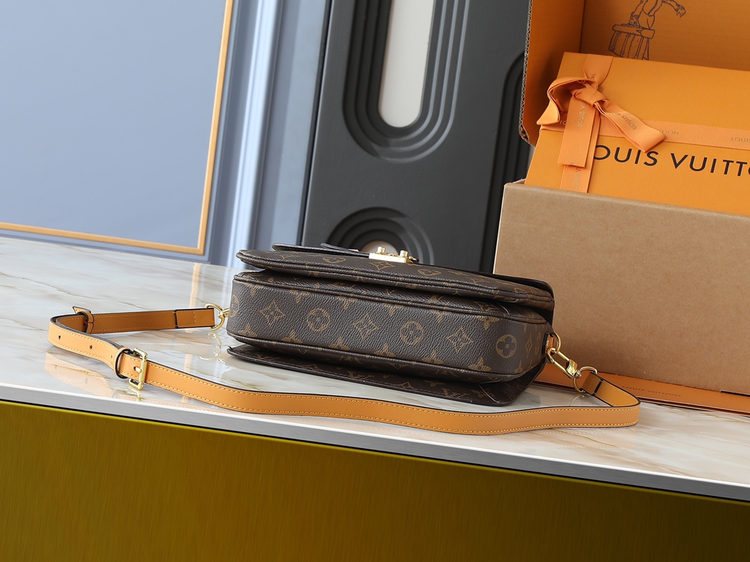 Designer Braided Pochette Metis Safran Bag - Black - Gorchic - $132.99