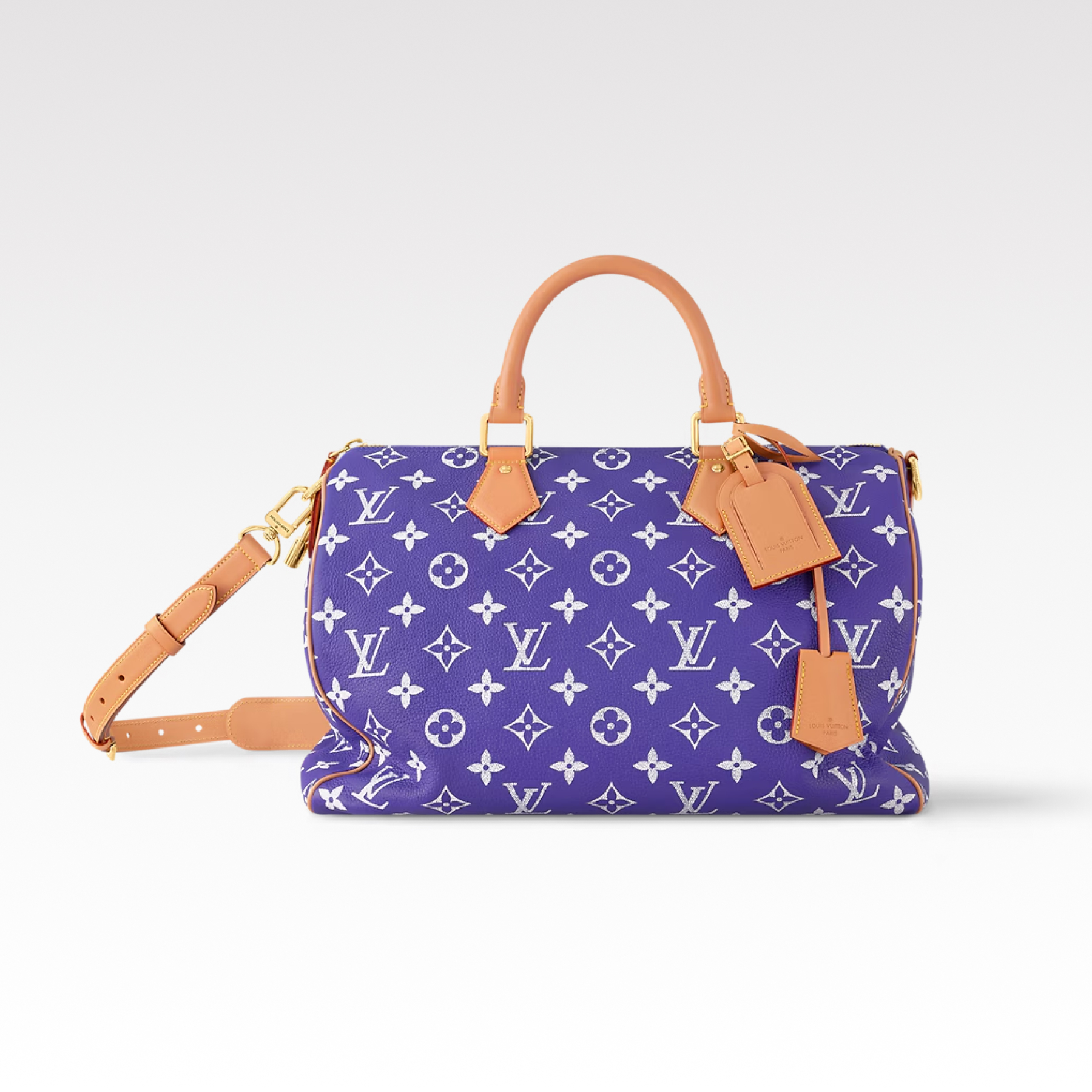 Designer Speedy P9 Bandoulière 40  Amethyst - Bag - Gorchic - $141.99