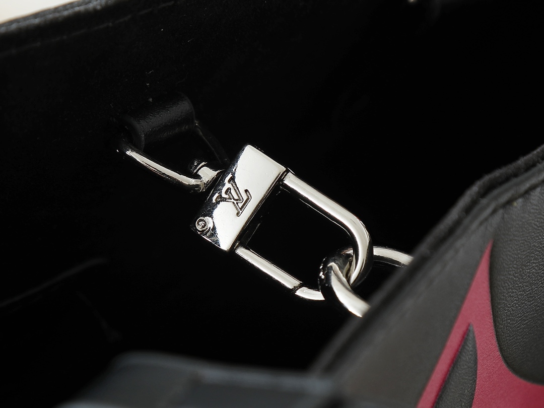 Designer Monogram Empreinte OnTheGo GM Tote Bag - Black And Pink - Gorchic - $116.99