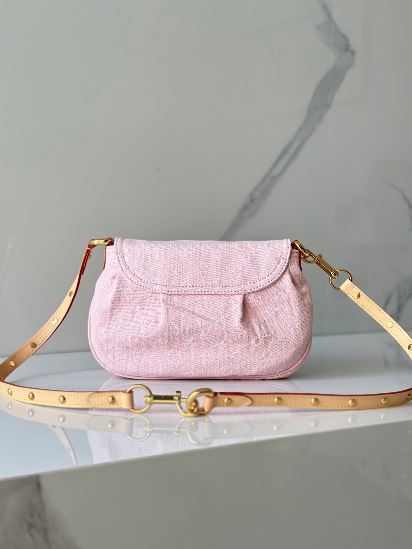 Designer Sunset Washed Pink Handbag - Gorchic - $125.99