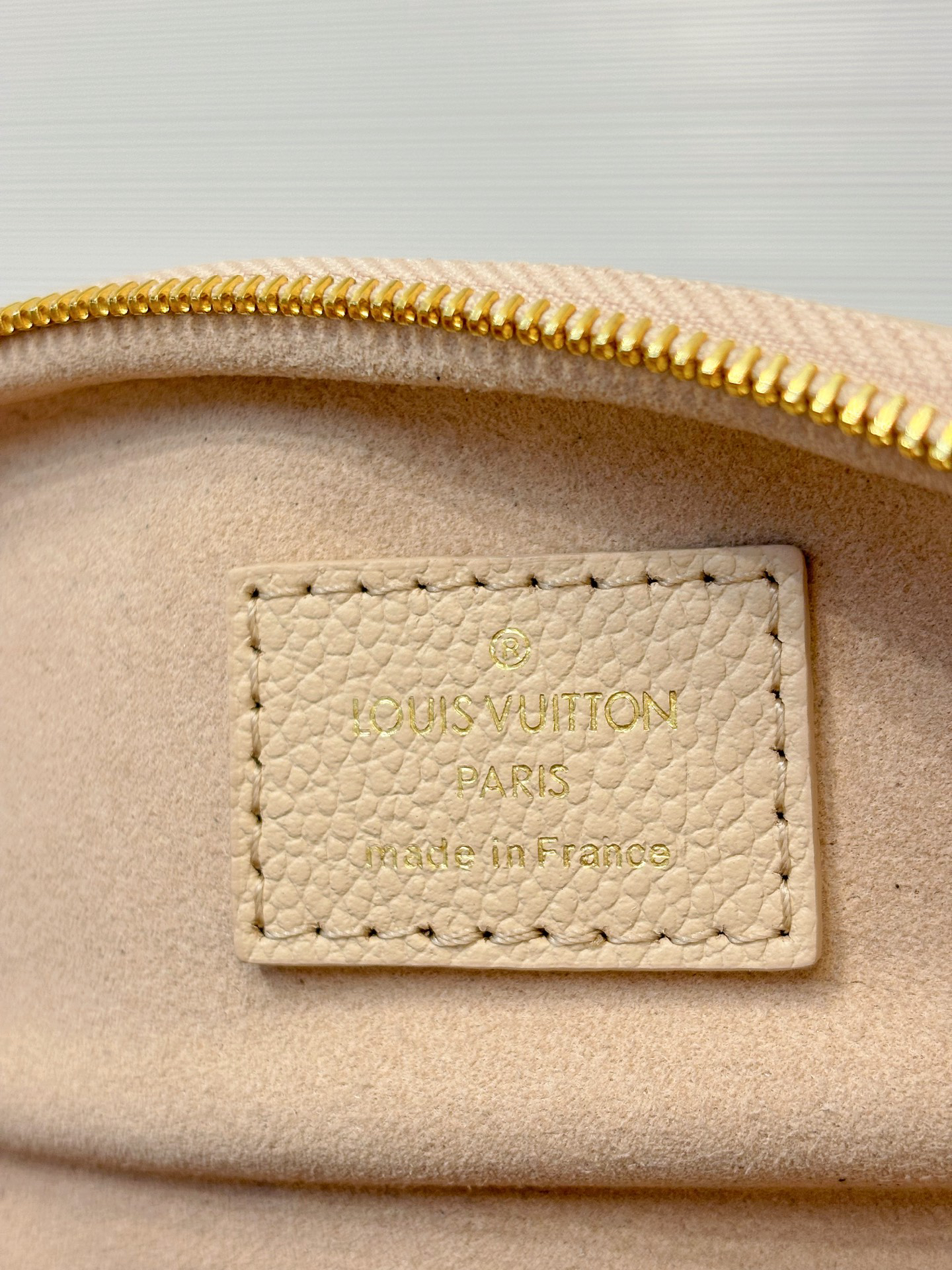 Designer Empreinte Monogram Leather Cream Mini Bumbag - Bag - Gorchic - $107.99