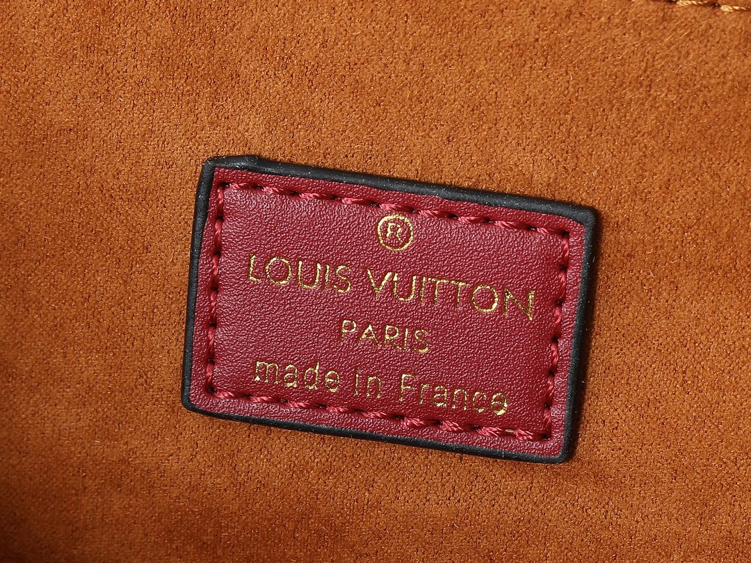 Designer Braided Pochette Metis Safran Bag - Red - Gorchic - $132.99