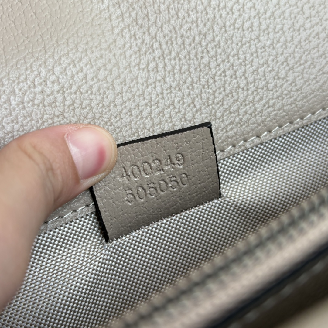 Double-G Dionysus Medium GG-Jacquard Shoulderbag - Beige and white - Gorchic - $124.99