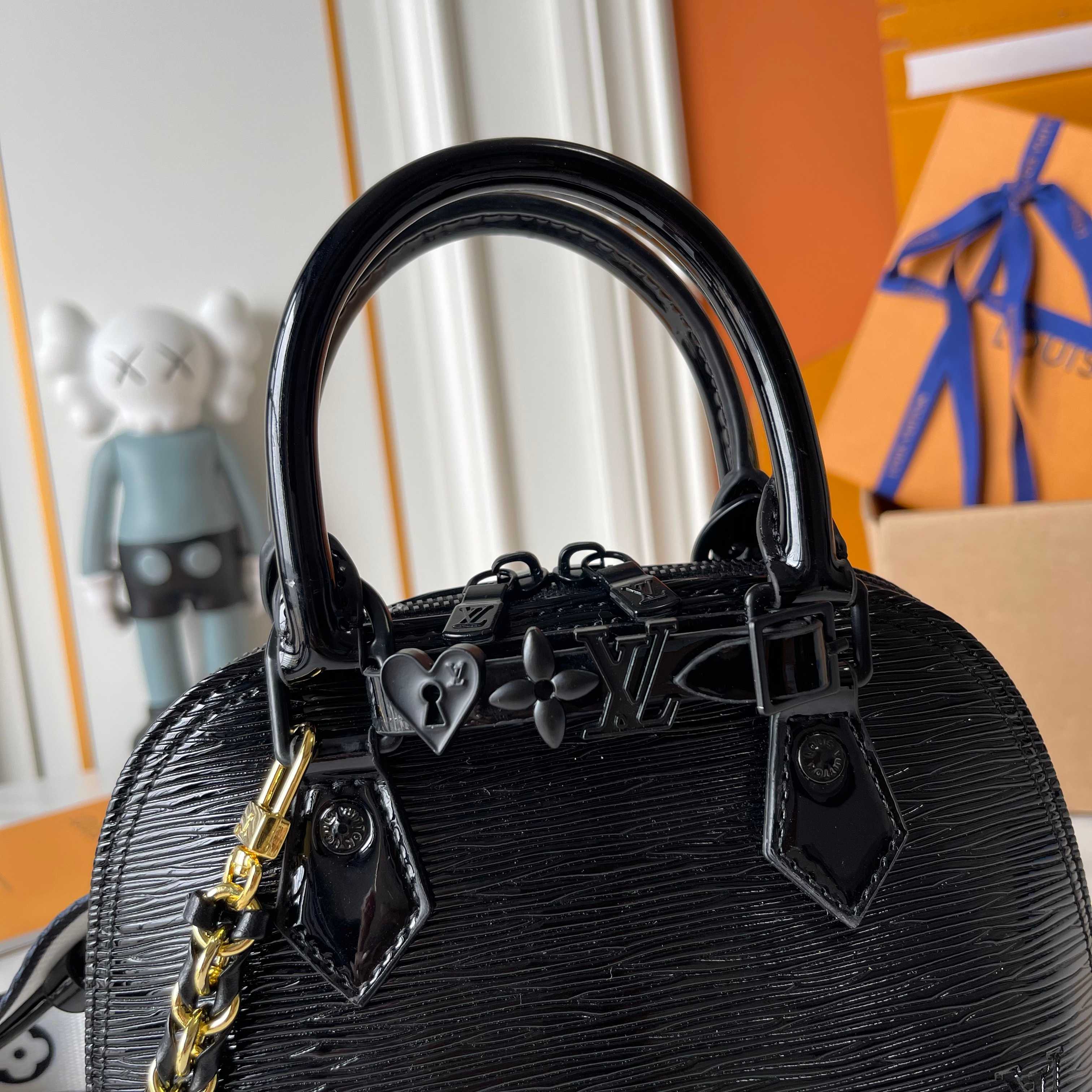 Designer Alma Mini LV&I Kit Epi leather - Black - Gorchic - $128.99