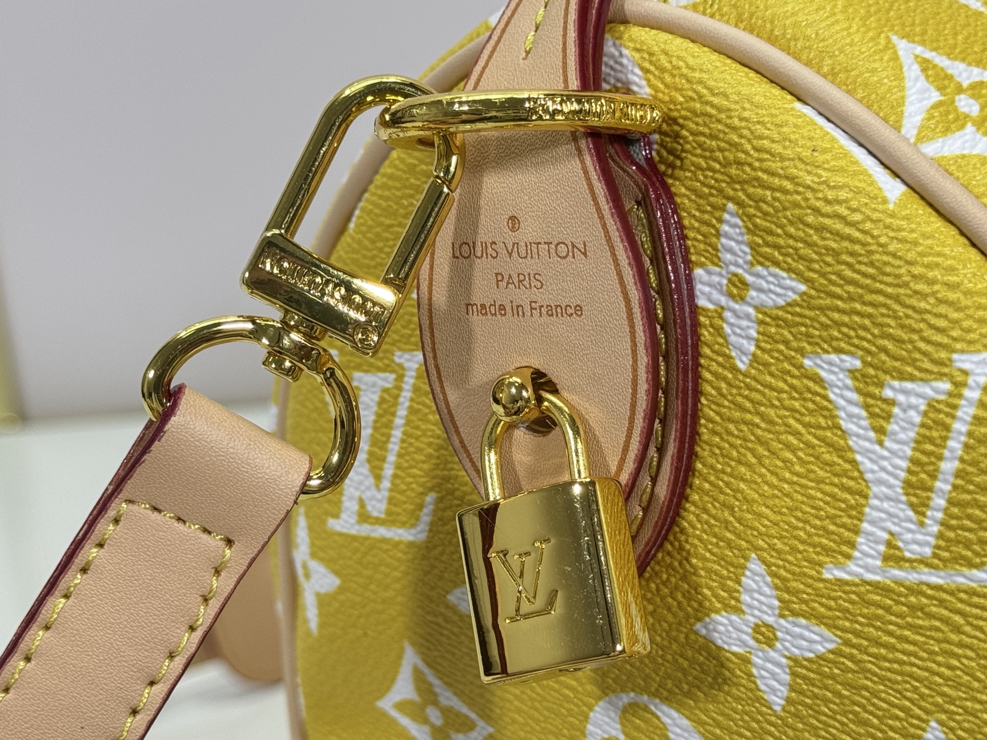 Designer Speedy P9 Bandoulière 40  Lemonade - Bag - Gorchic - $141.99
