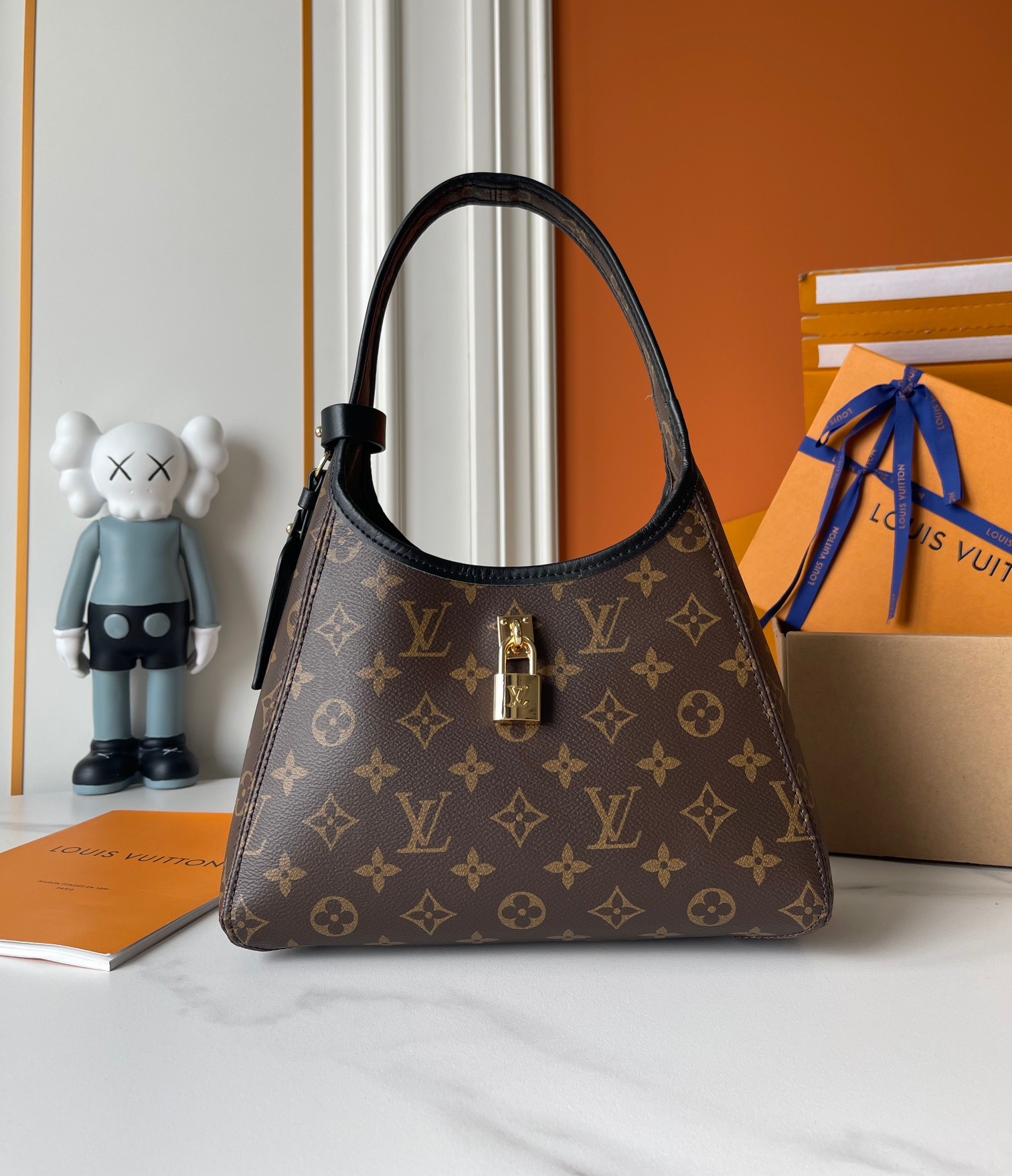 Designer The Drop PM Monogram Coated Canvas - Brown - Gorchic - $120.99