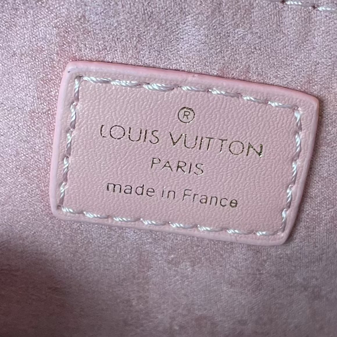 Designer Monogram Petite Malle Souple - Peach - Gorchic - $118.99