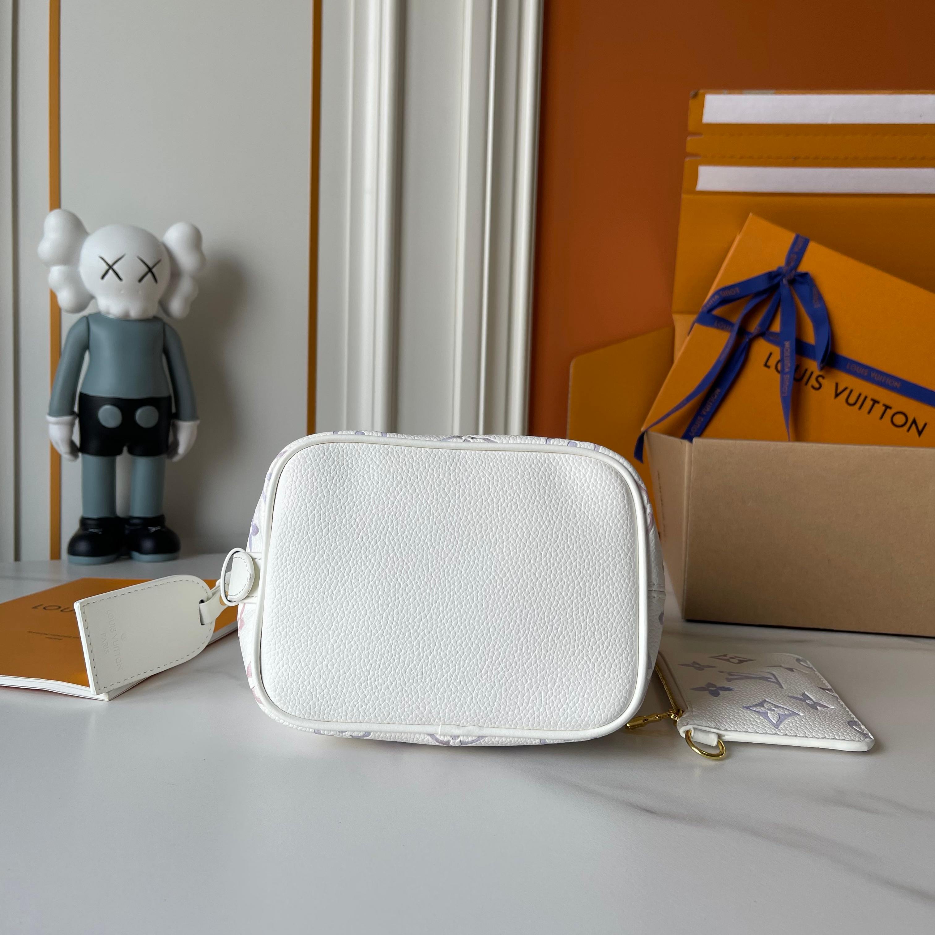 Designer All In BB Embossed grained cowhide leather - Dream Cream - Gorchic - $120.99