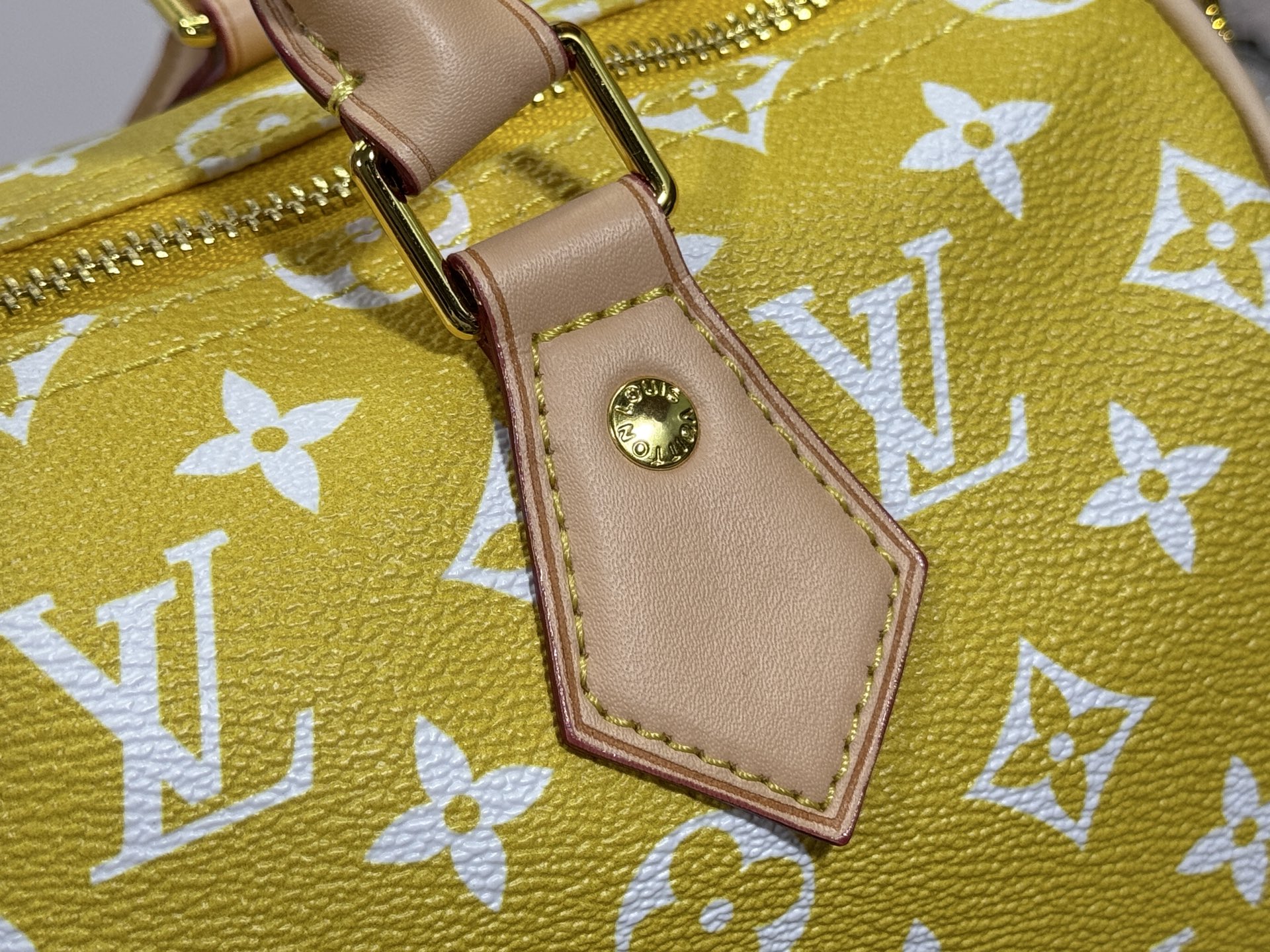 Designer Speedy P9 Bandoulière 40  Lemonade - Bag - Gorchic - $141.99