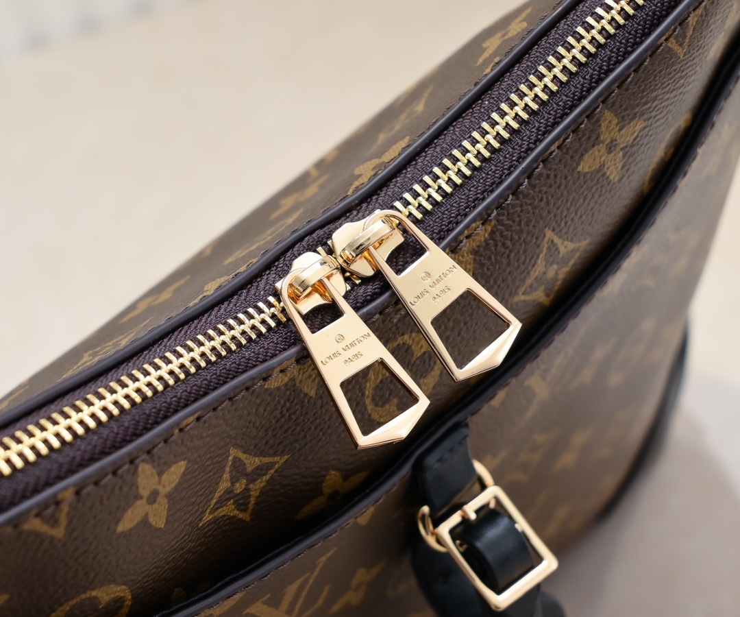 Designer Odéon Monogram Bag - Black - Gorchic - $134.99