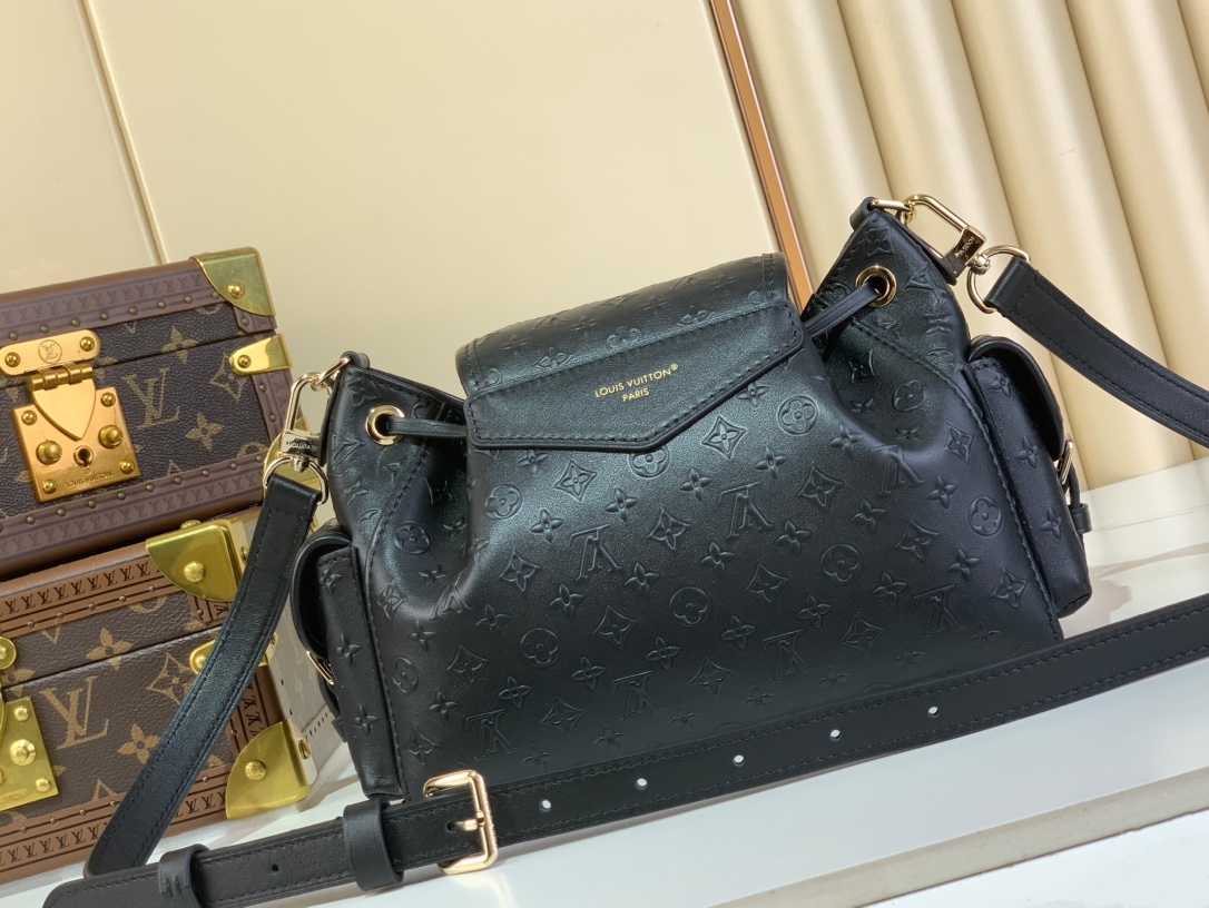 Designer Odyssée Fashion Leather - Black - Gorchic - $128.99