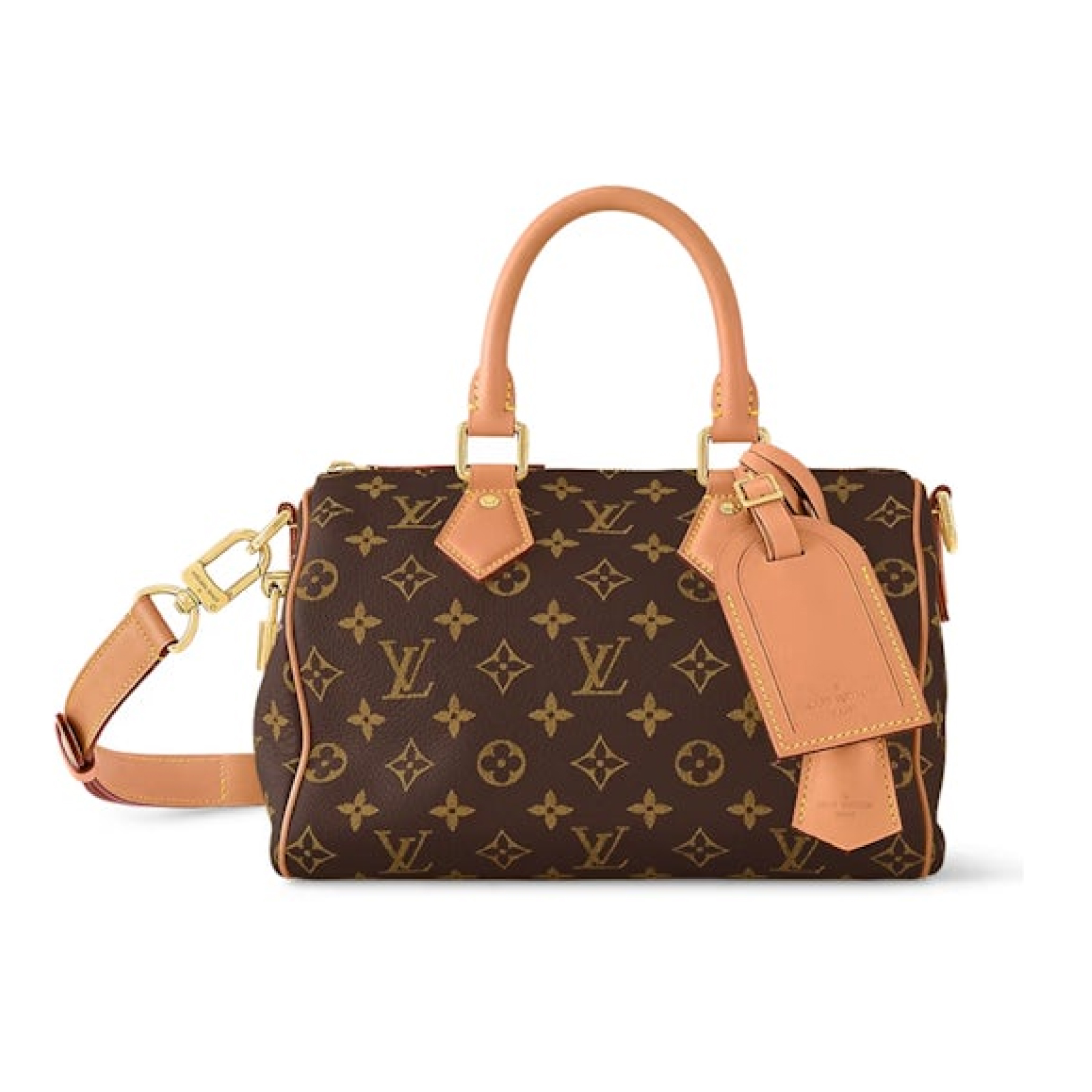 Designer Monogram SPEEDY P9 BANDOULIERE 25 HANDBAG - Bag - Gorchic - $143.99