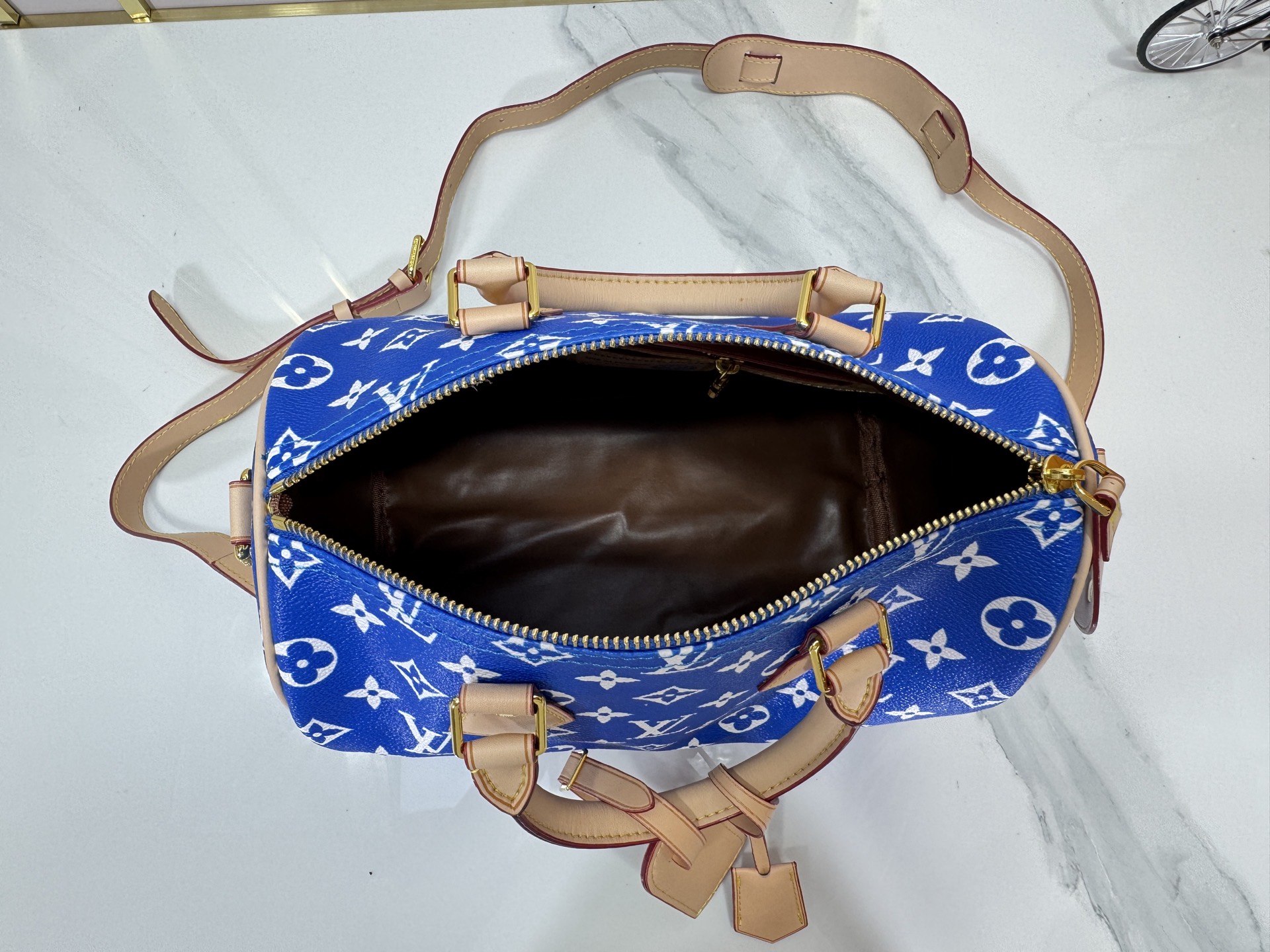 Designer Monogram SPEEDY P9 BANDOULIERE 25 HANDBAG - Bag - Gorchic - $143.99