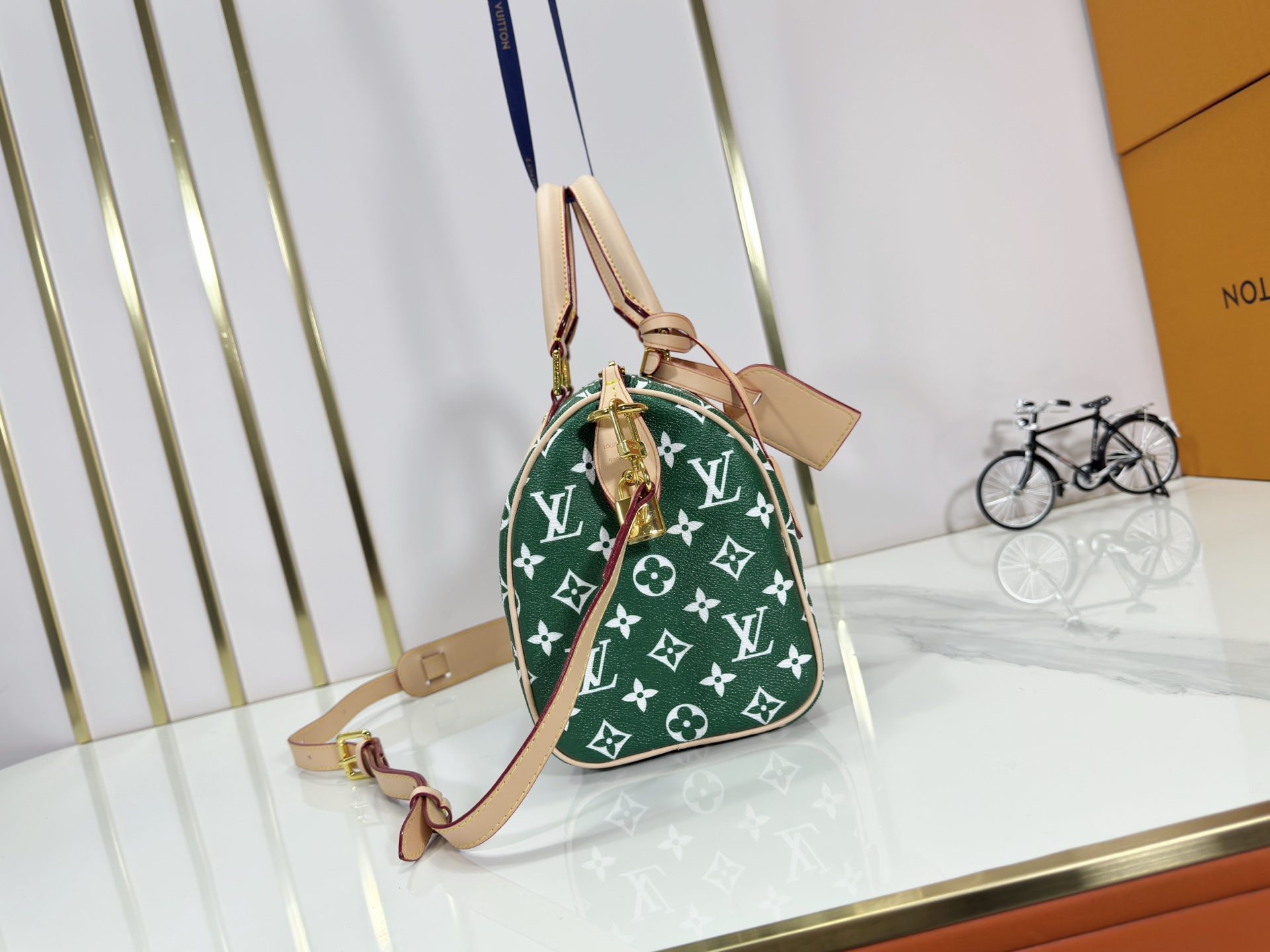 Designer Monogram SPEEDY P9 BANDOULIERE 25 HANDBAG - Bag - Gorchic - $143.99