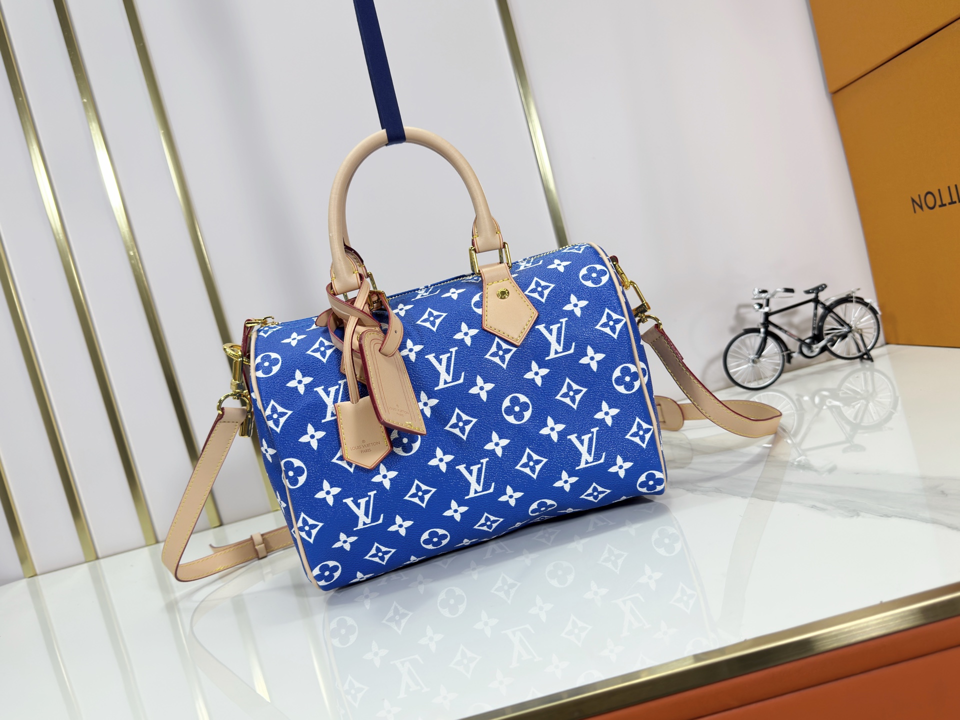 Designer Monogram SPEEDY P9 BANDOULIERE 25 HANDBAG - Bag - Gorchic - $143.99