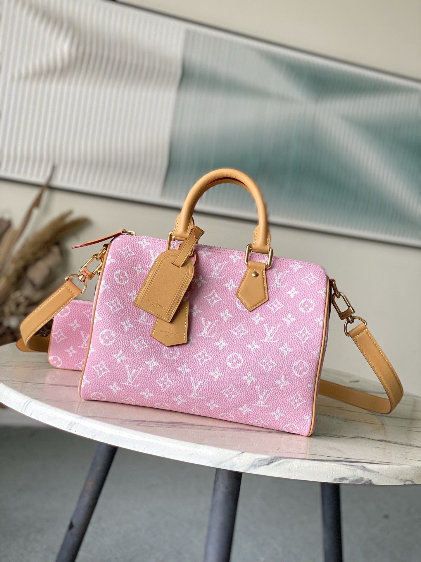 [TOP]Designer LV Speedy P9 Bandoulière 30 Candy Pink - Bag - Gorchic - $659.99