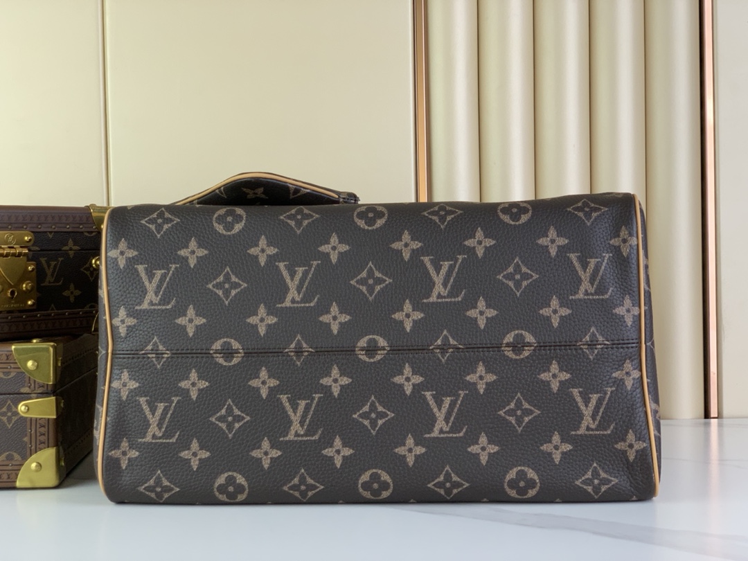 [TOP]Designer Speedy P9 Bandoulière 50 - Brown - Bag - Gorchic - $713.99