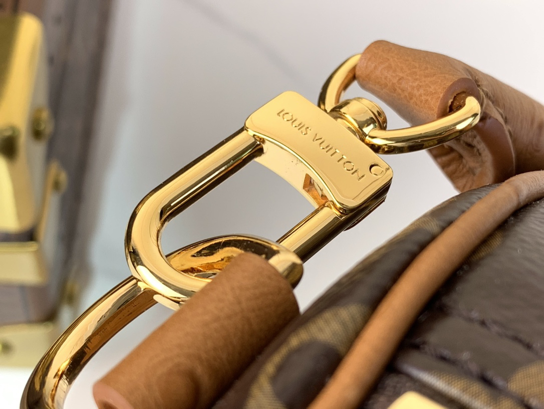 [TOP]Designer Speedy Soft 30 Boho Khaki Handbag - Gorchic - $403.99