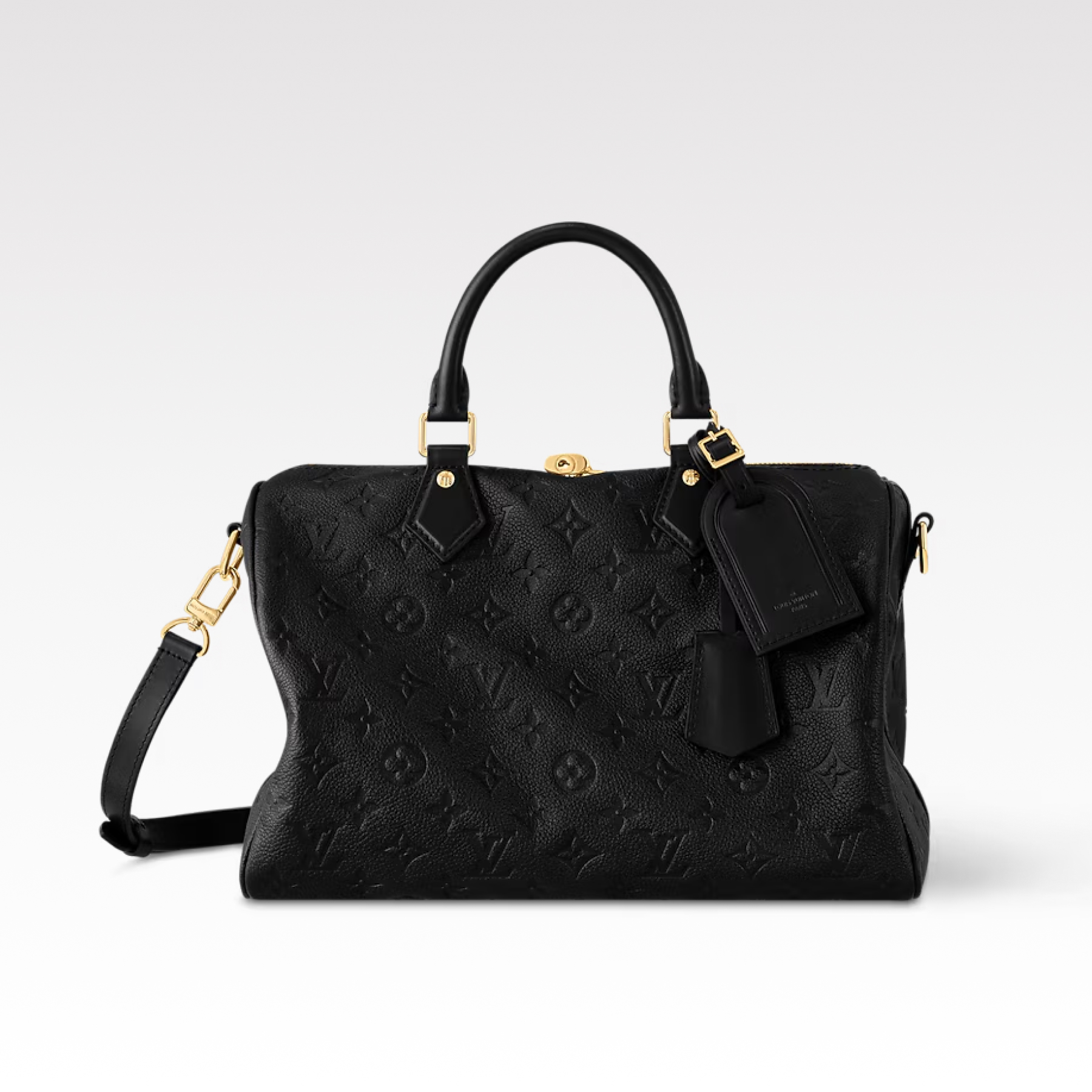 [TOP]Designer Speedy Soft 30 Bag-Black - Bag - Gorchic - $419.99