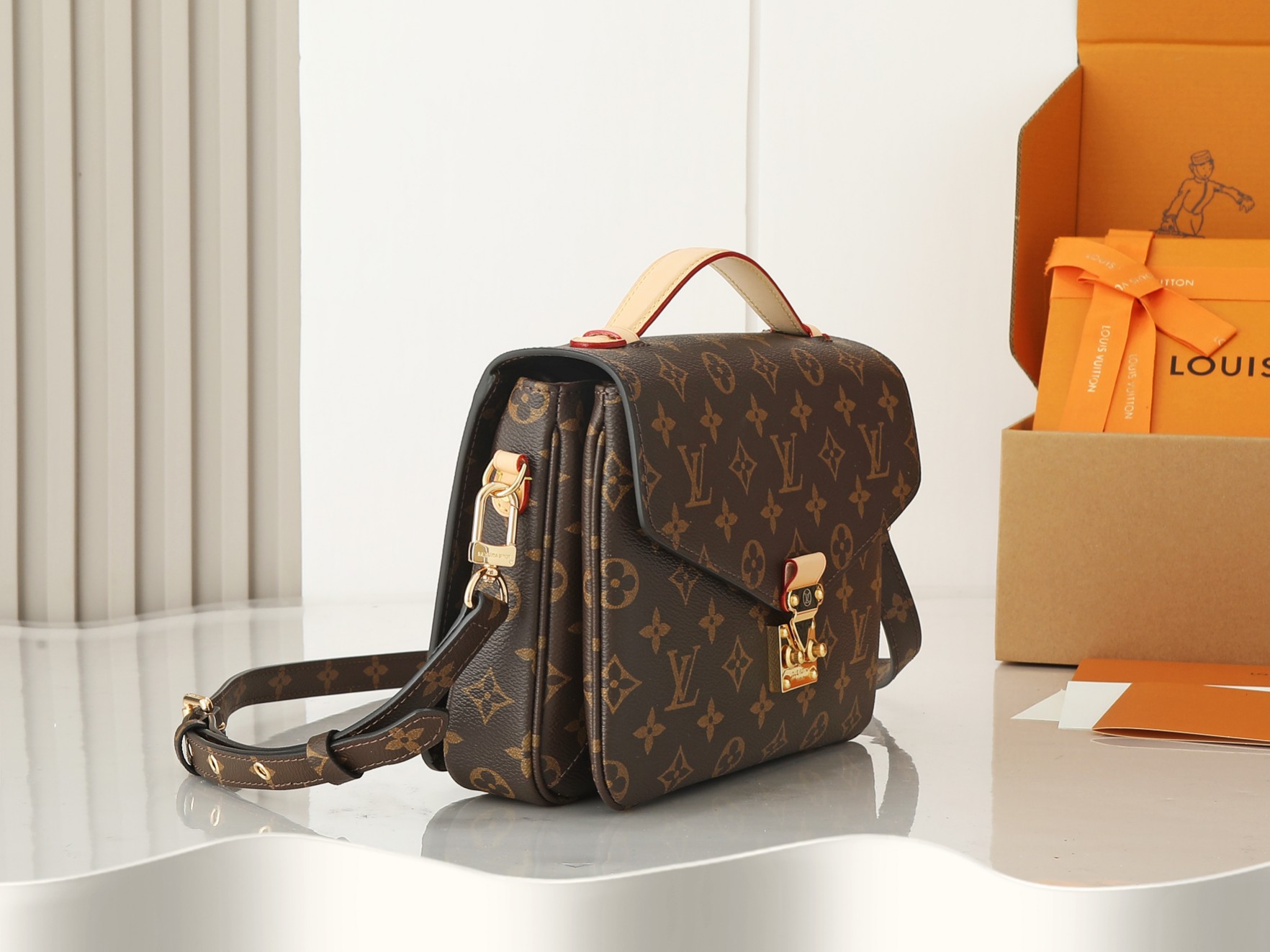 [TOP]Designer Metis Pochette Monogram Brown - Crossbody Bag - Gorchic - $382.99