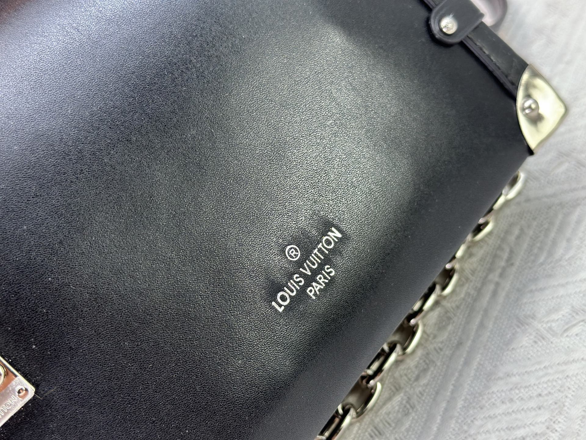 Designer Side Trunk MM Handbag - Black - Gorchic - $136.99