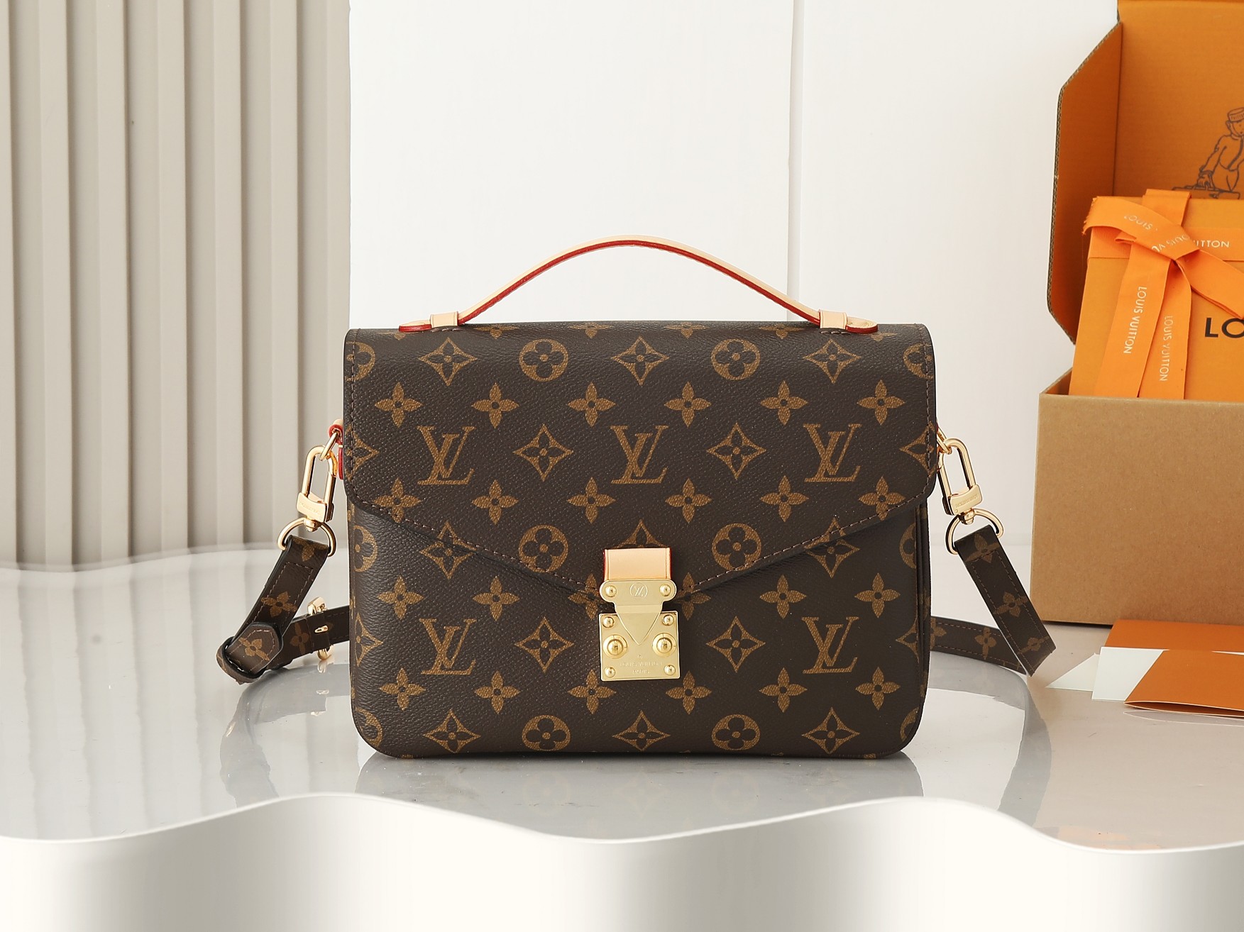[TOP]Designer Metis Pochette Monogram Brown - Crossbody Bag - Gorchic - $382.99