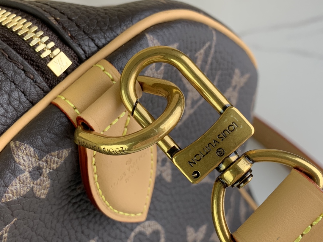 [TOP]Designer Speedy P9 Bandoulière 50 - Brown - Bag - Gorchic - $713.99