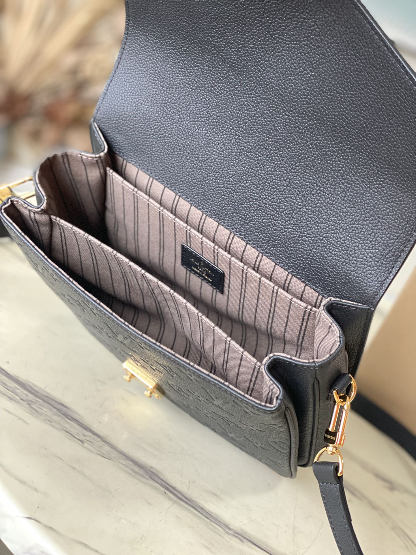 [TOP]Designer Empreinte Monogram Leather Black Pochette Métis - Bag - Gorchic - $382.99