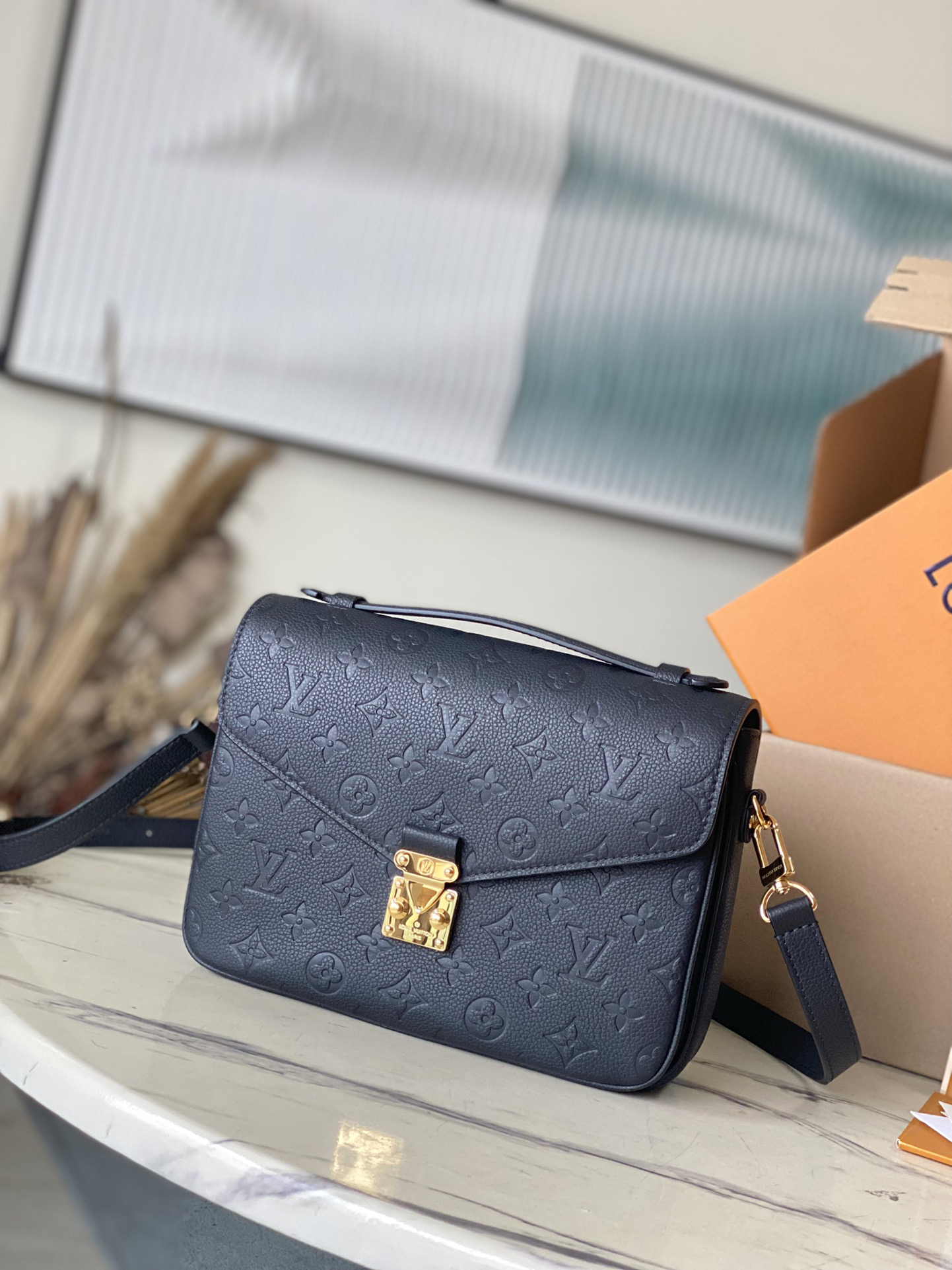 [TOP]Designer Empreinte Monogram Leather Black Pochette Métis - Bag - Gorchic - $382.99