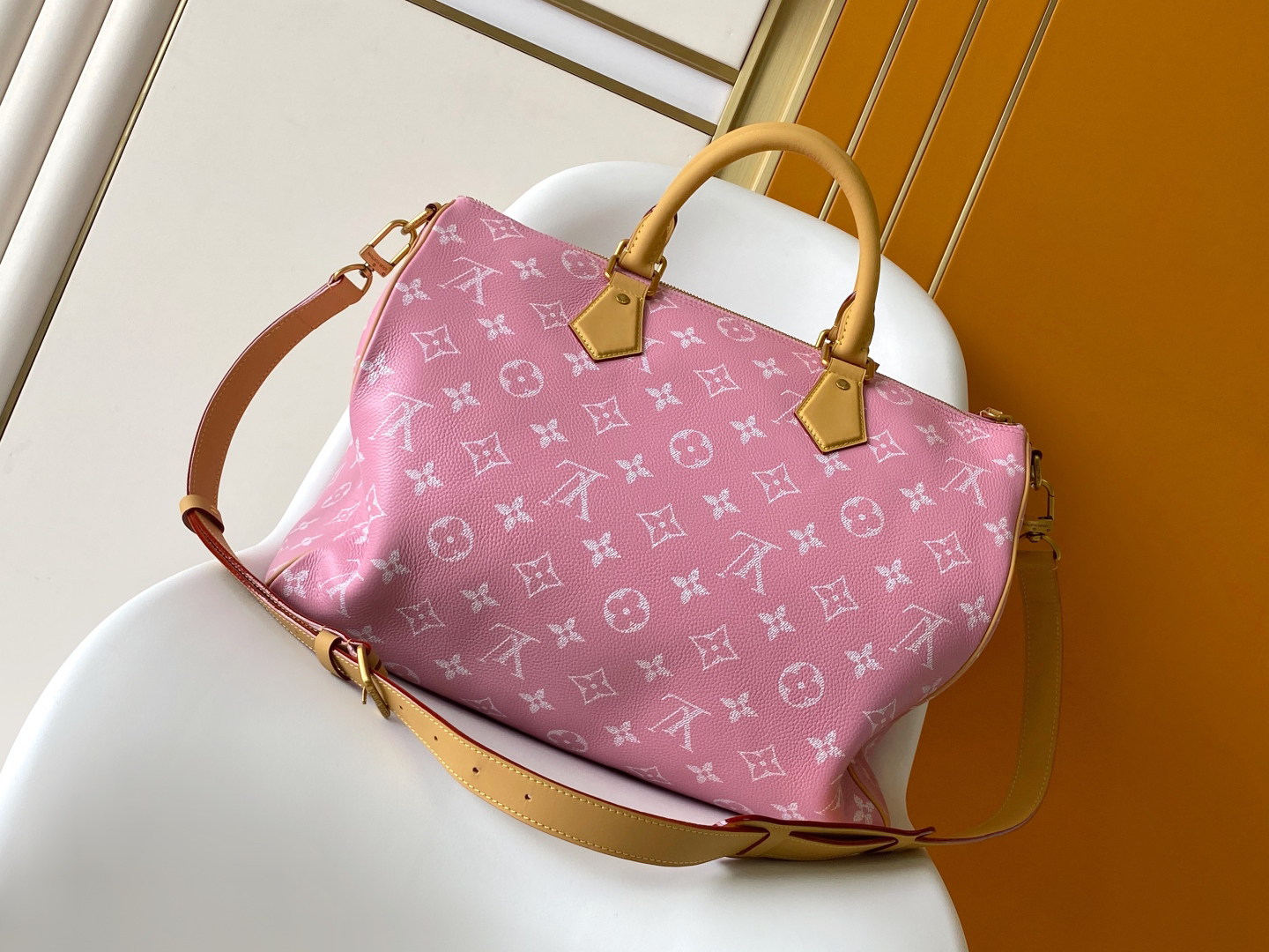 [TOP]Designer Speedy P9 Bandoulière 40  Candy Pink - Bag - Gorchic - $713.99