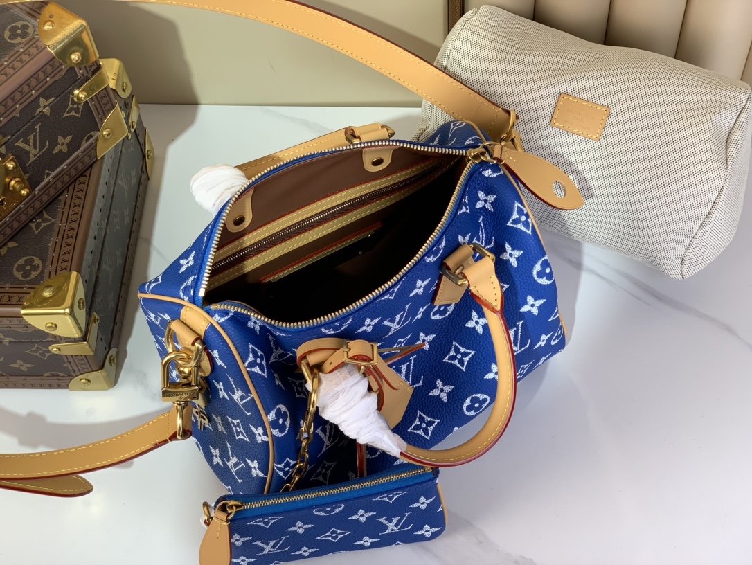 [TOP]Designer SPEEDY P9 BANDOULIERE 25 HANDBAG - Bag - Gorchic - $553.99