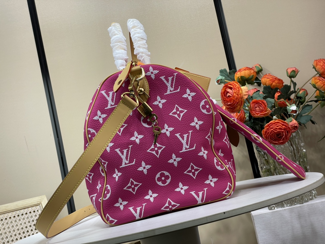 [TOP]Designer Speedy P9 Bandoulière 40  Pink/Purple - Bag - Gorchic - $713.99