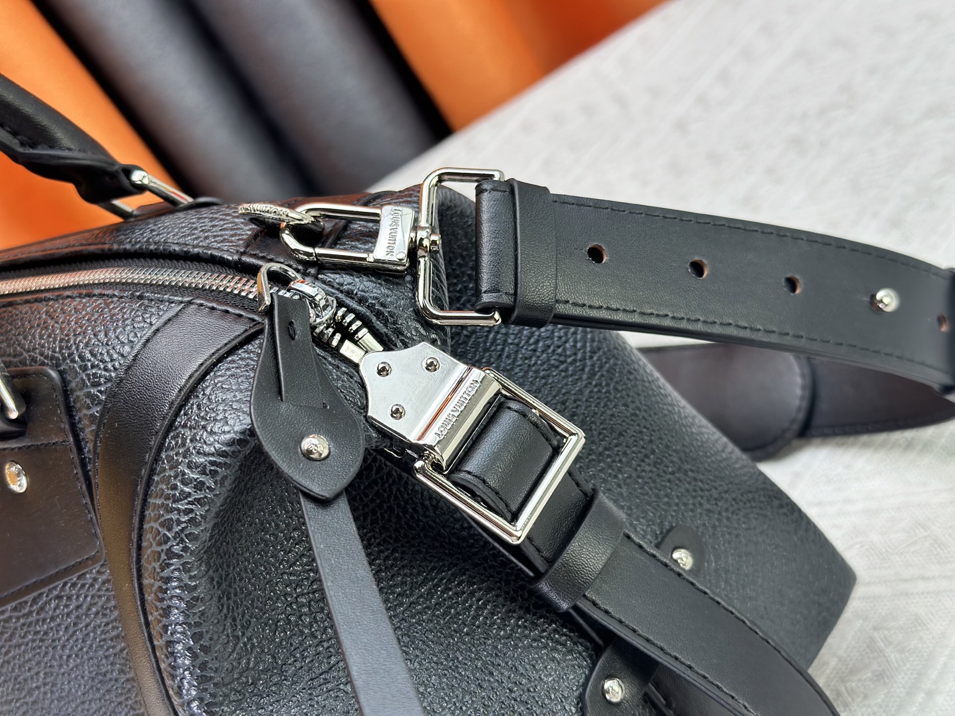 Designer LV Biker Handbag - Black - Gorchic - $128.99