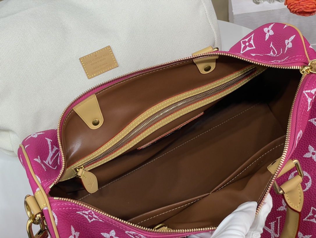 [TOP]Designer Speedy P9 Bandoulière 40  Pink/Purple - Bag - Gorchic - $713.99