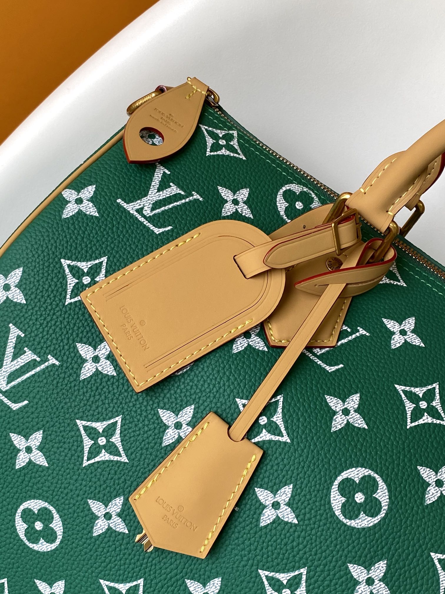 [TOP]Designer Speedy P9 Bandoulière 40 - Green- Bag - Gorchic - $713.99