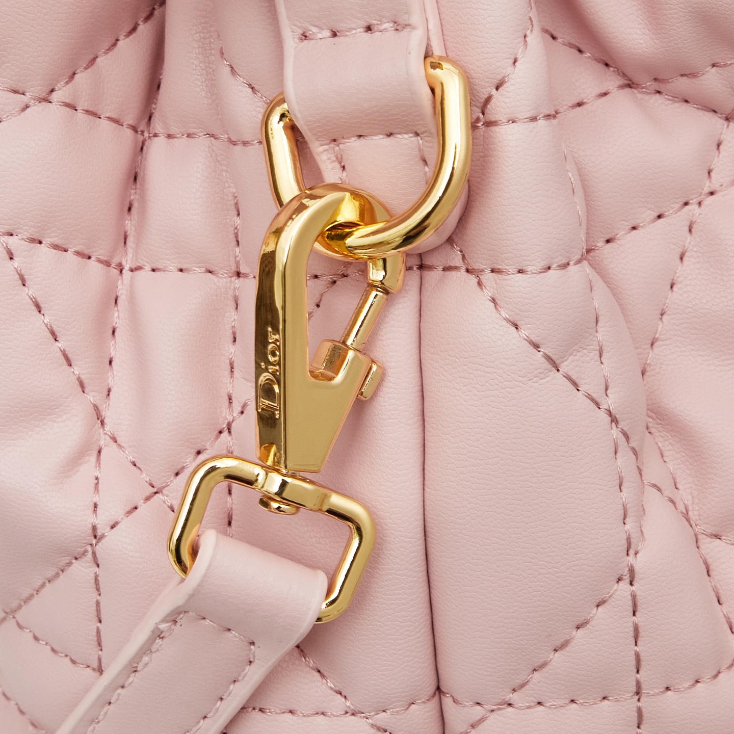 D-Inspired Caro Bucket Bag - Blush Pink - Gorchic - $144.99