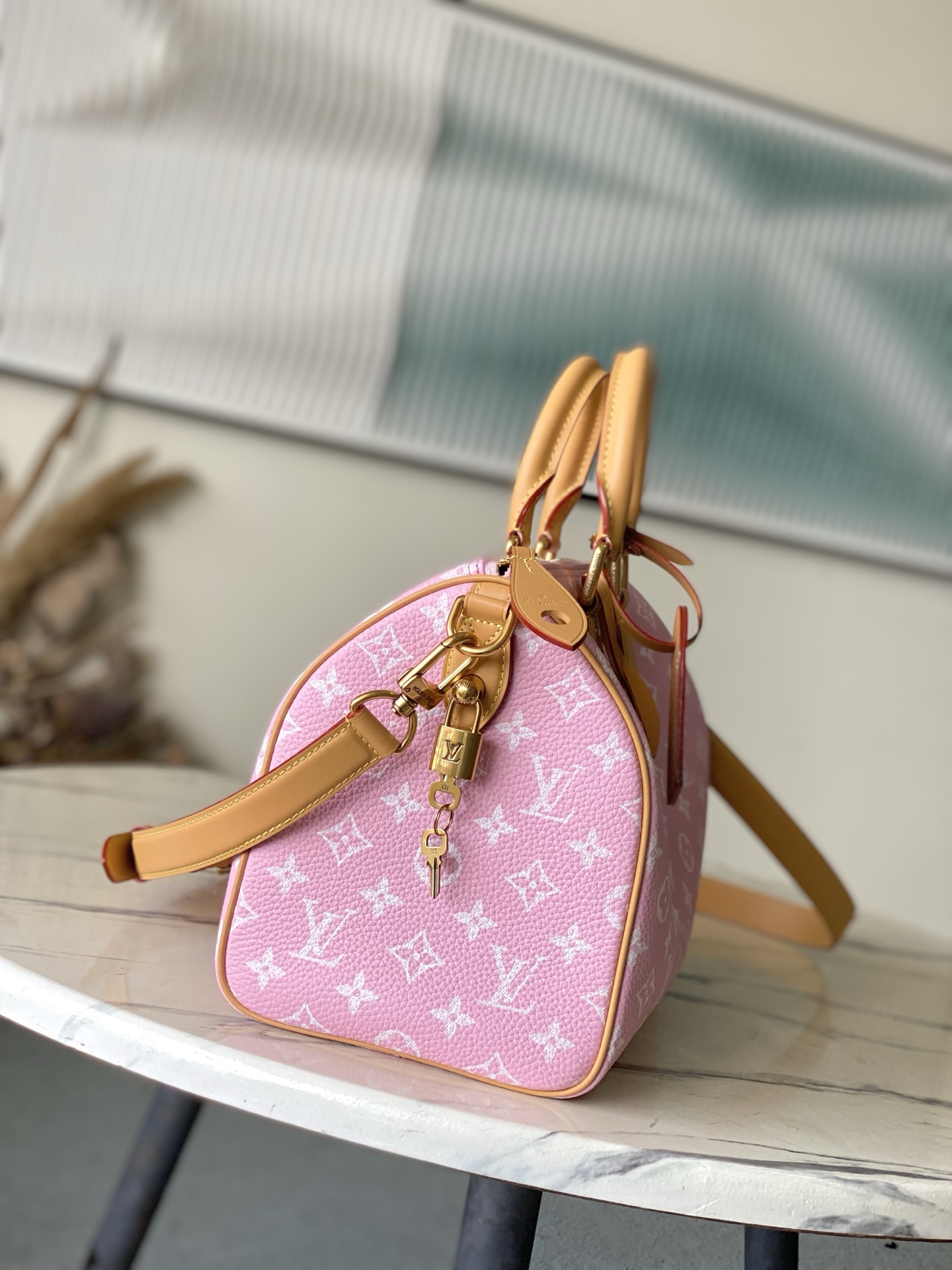 [TOP]Designer LV Speedy P9 Bandoulière 30 Candy Pink - Bag - Gorchic - $659.99