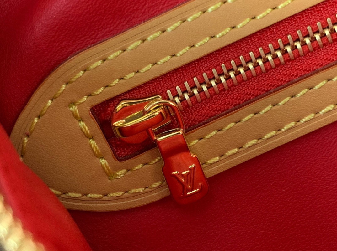 [TOP]Designer Speedy Soft 30 Crafty Boho Red Handbag - Gorchic - $403.99