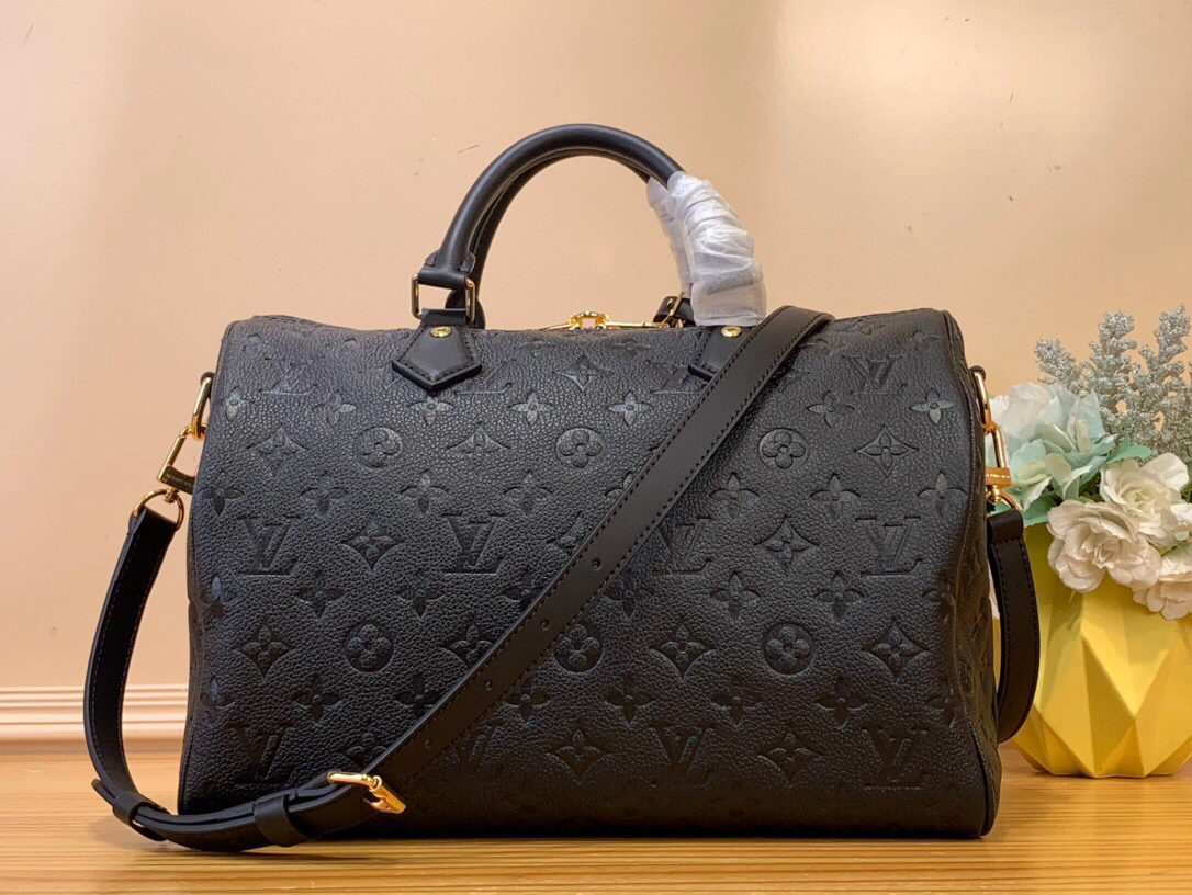 [TOP]Designer Speedy Soft 30 Bag-Black - Bag - Gorchic - $419.99