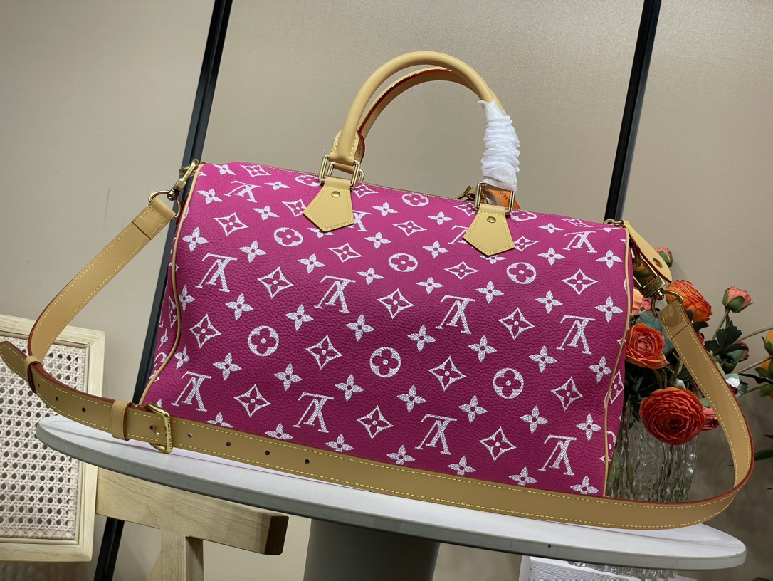 [TOP]Designer Speedy P9 Bandoulière 40  Pink/Purple - Bag - Gorchic - $713.99