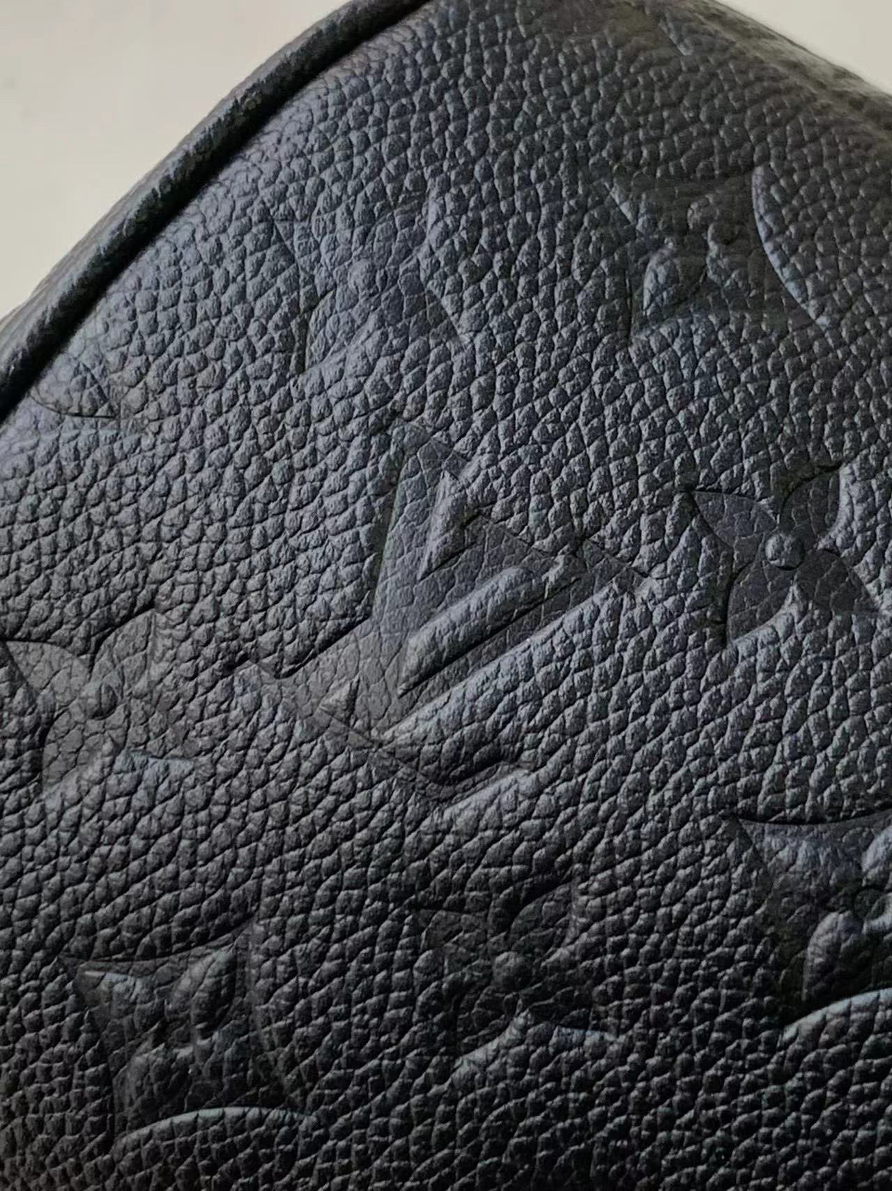 [TOP]Designer Empreinte Monogram Leather Black Mini Bumbag - Bag - Gorchic - $312.99