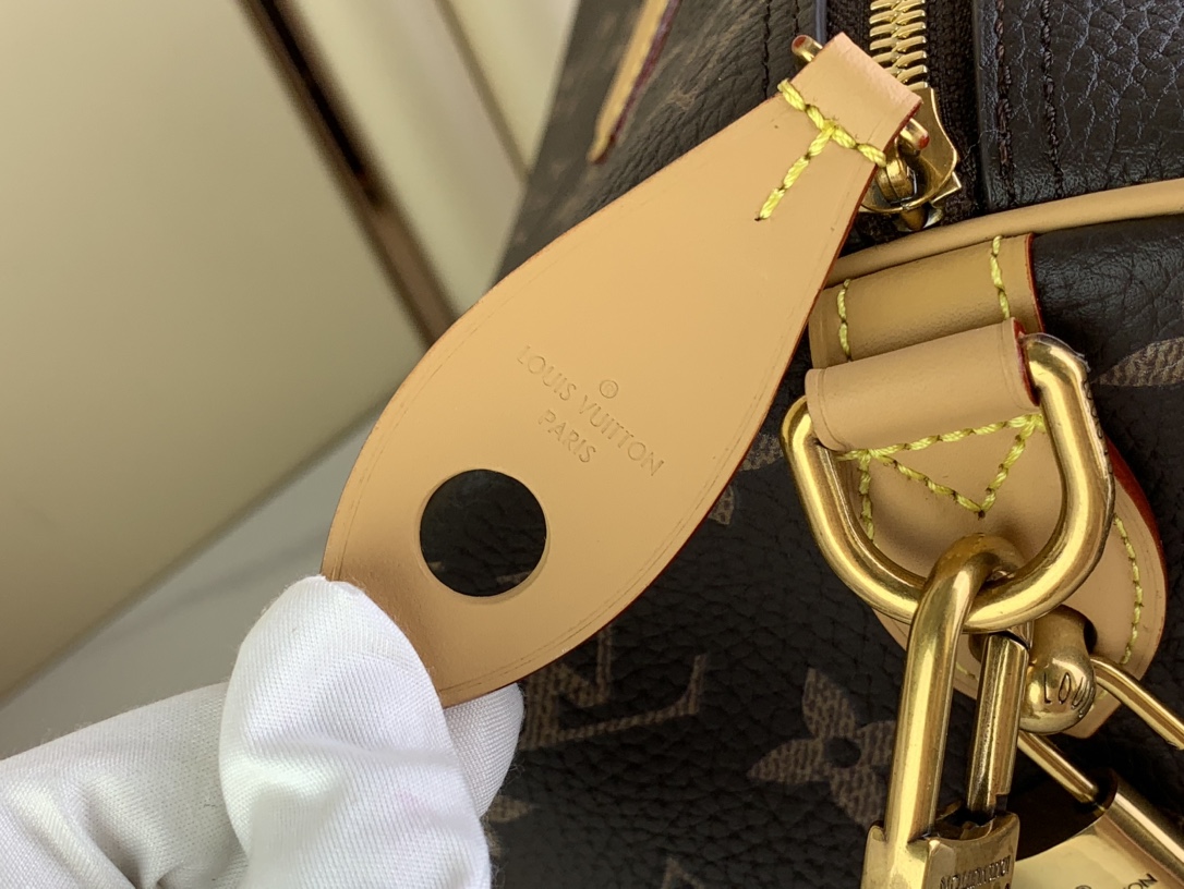 [TOP]Designer Speedy P9 Bandoulière 50 - Brown - Bag - Gorchic - $713.99