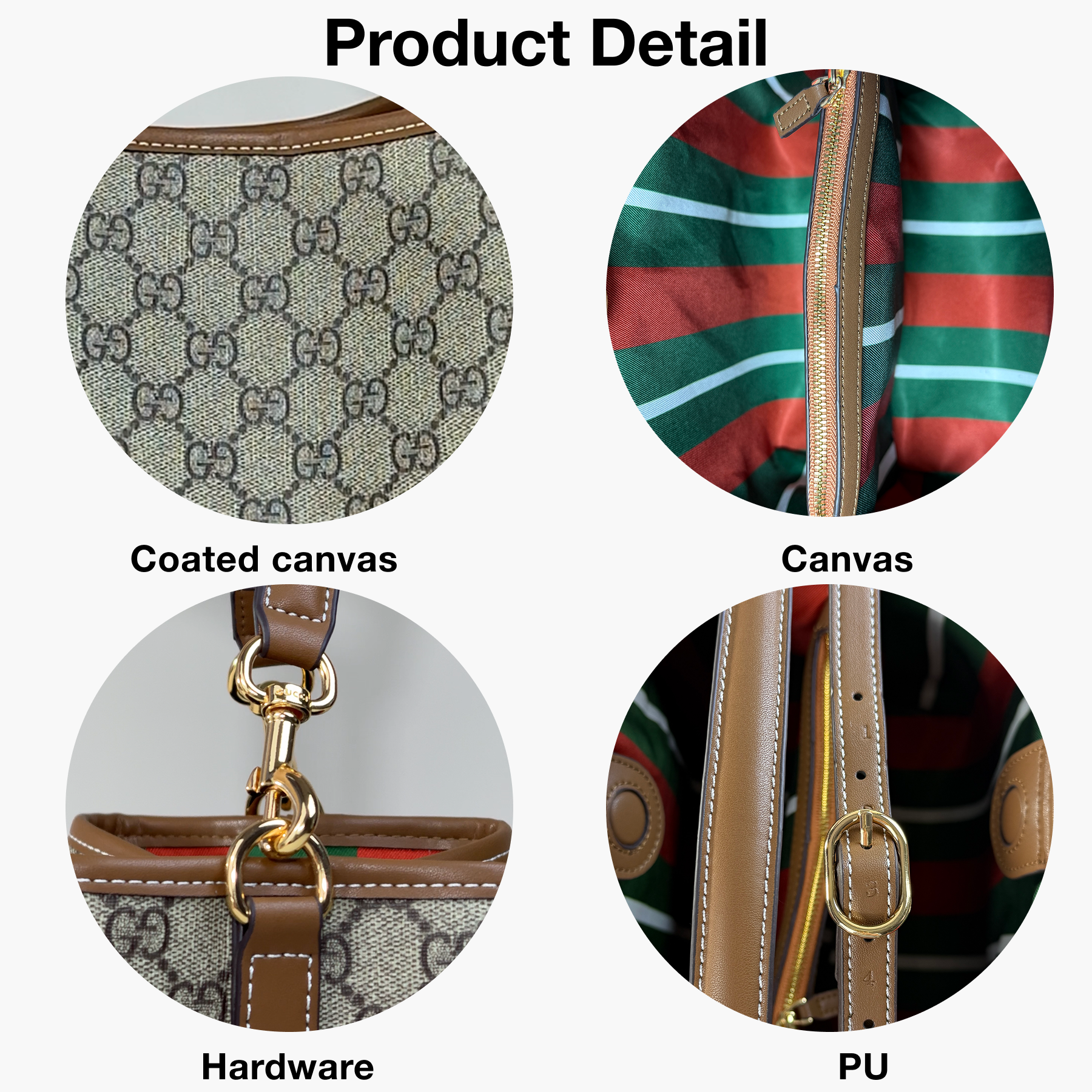 Double-G GG Emblem bucket bag - Medium - Gorchic - $124.99