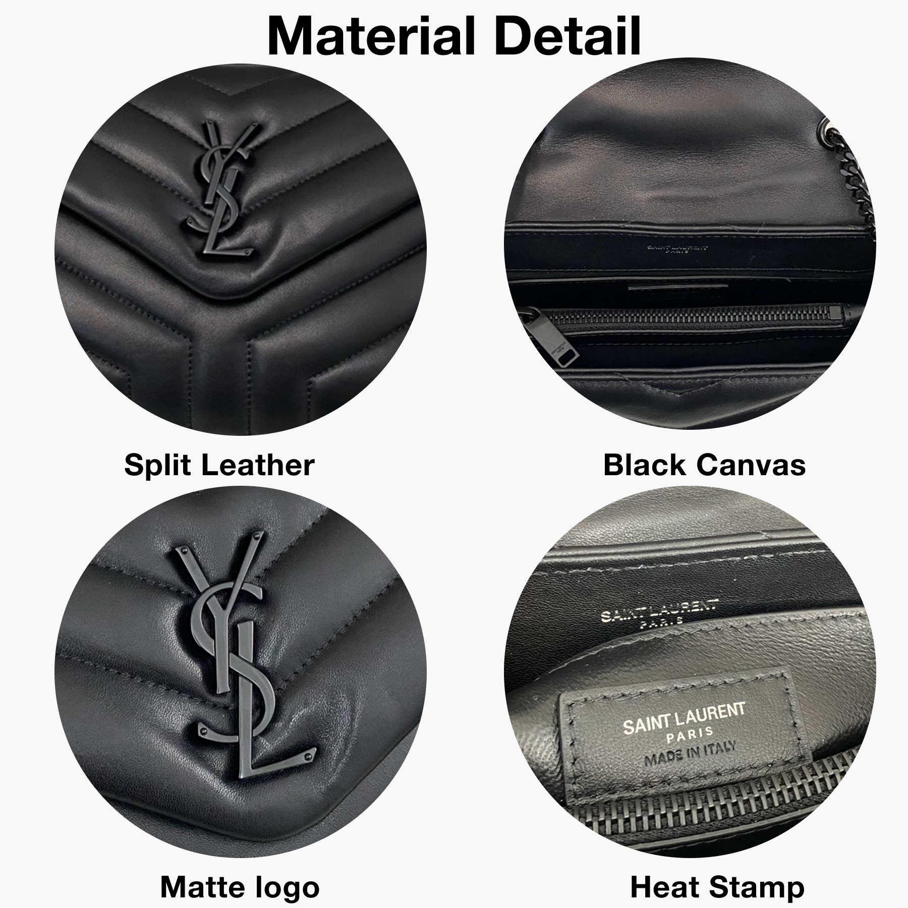 Lady Designer Loulou Small Quilted Leather Shoulder Bag Black - Bag - Gorchic - $121.99