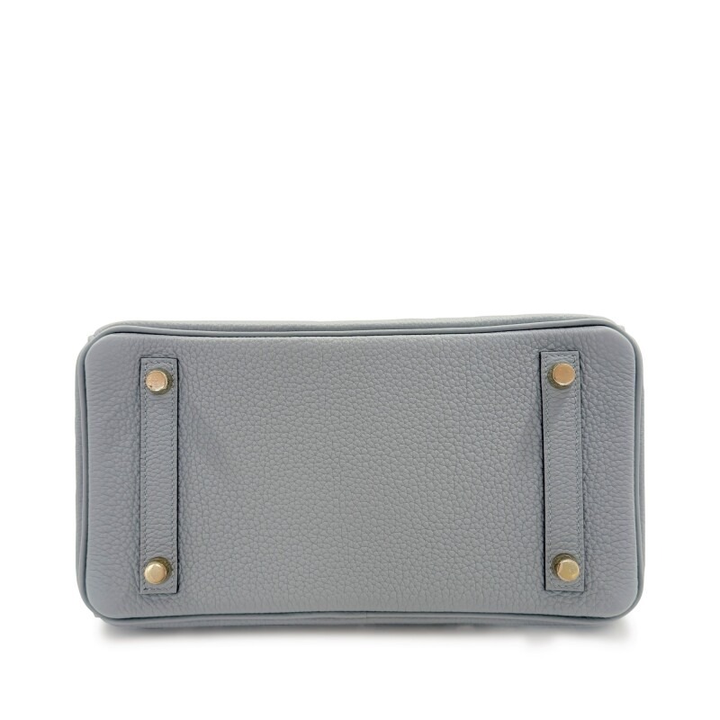 H-Inspired Bleu Glacier Togo Birkin Gold Hardware - Gorchic - $161.99