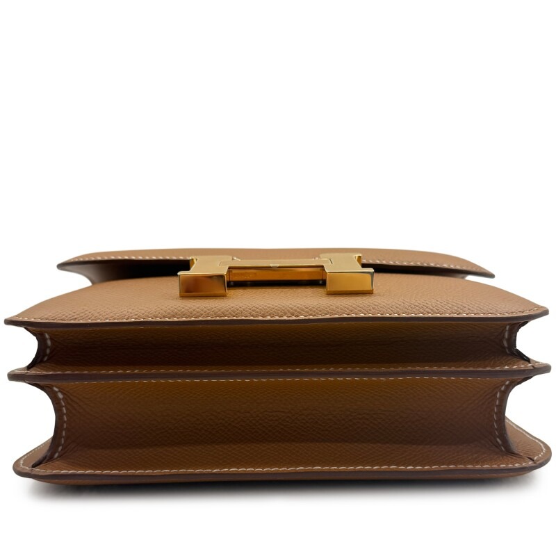 H-Inspired Gold Epsom Constance Gold Hardware - Gorchic - $152.99