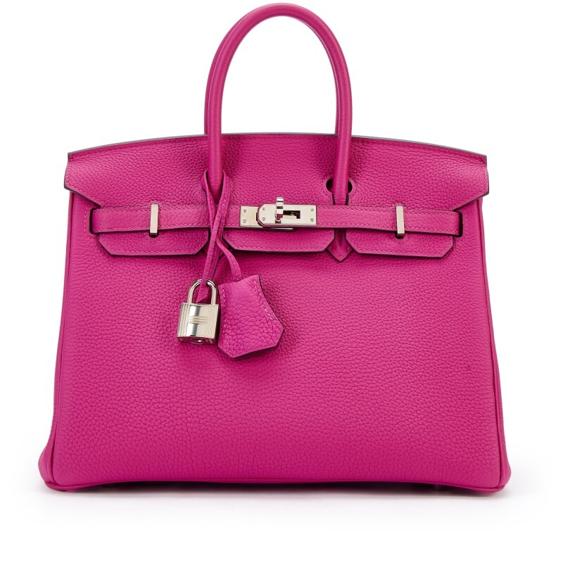 [TOP] H-Inspired Rose Pourpre Togo Birkin Palladium Hardware - Gorchic - $483.99
